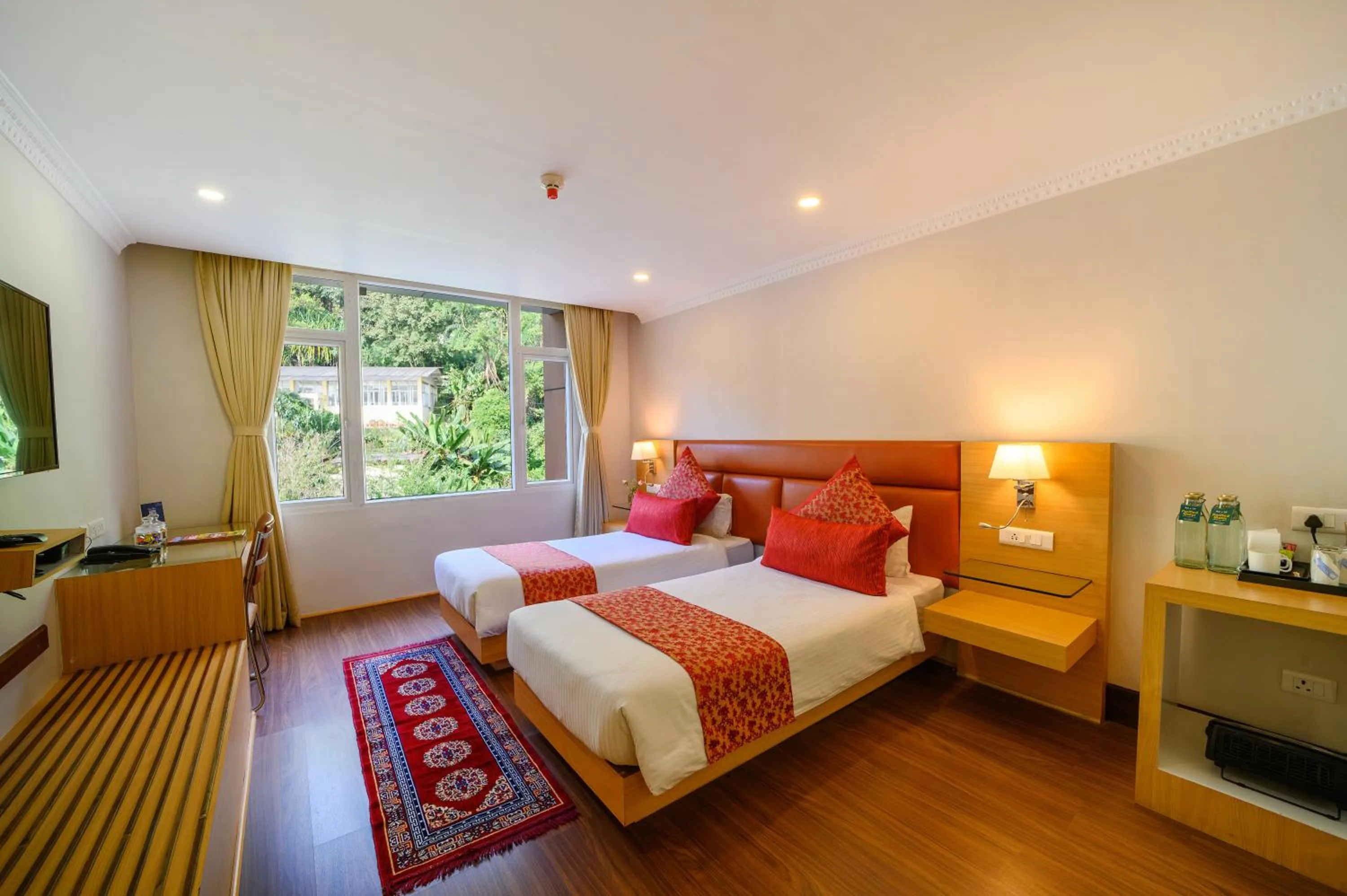 Bed in Sinclairs Gangtok