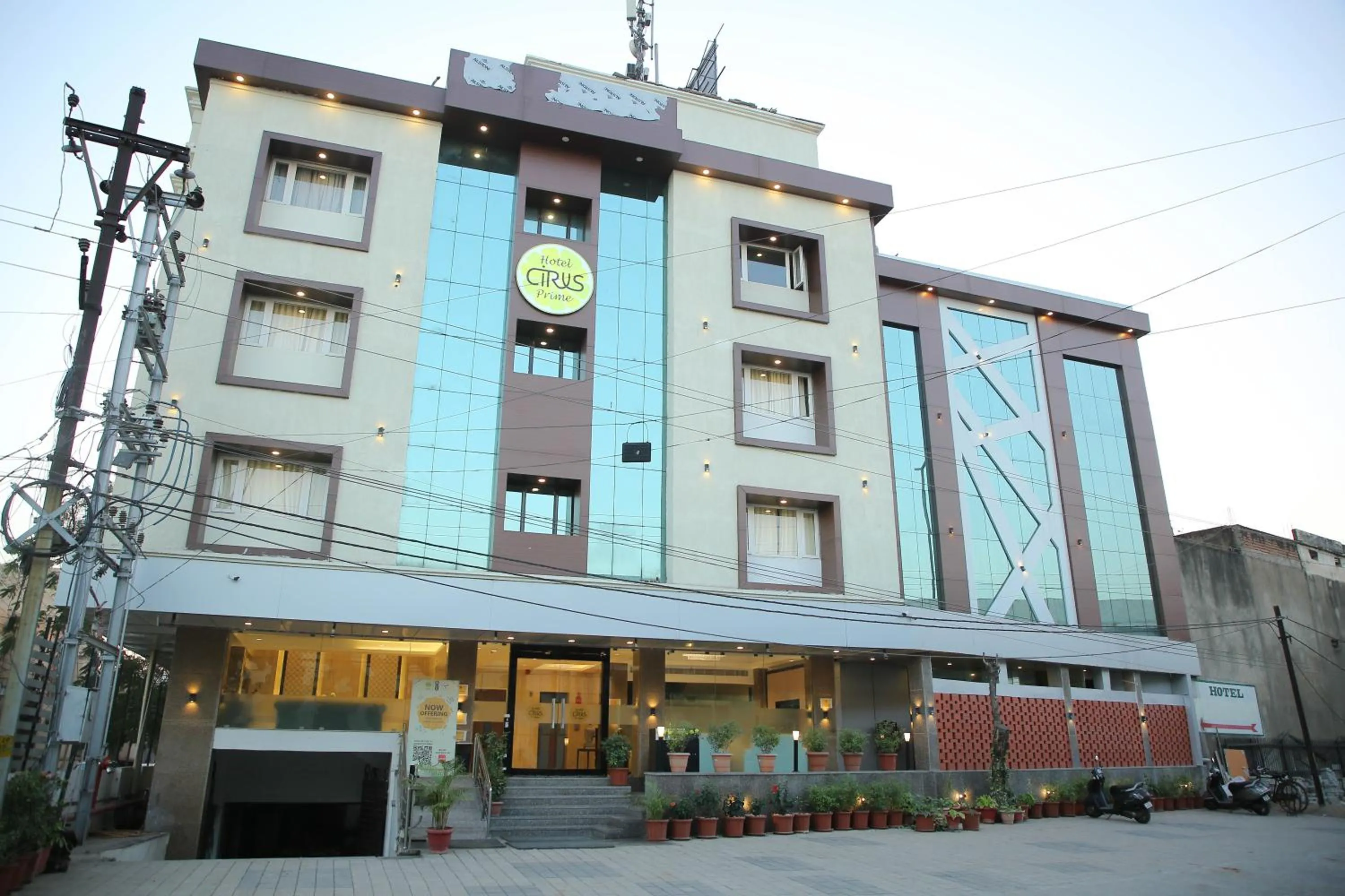 Facade/entrance in Citrus Prime Raipur