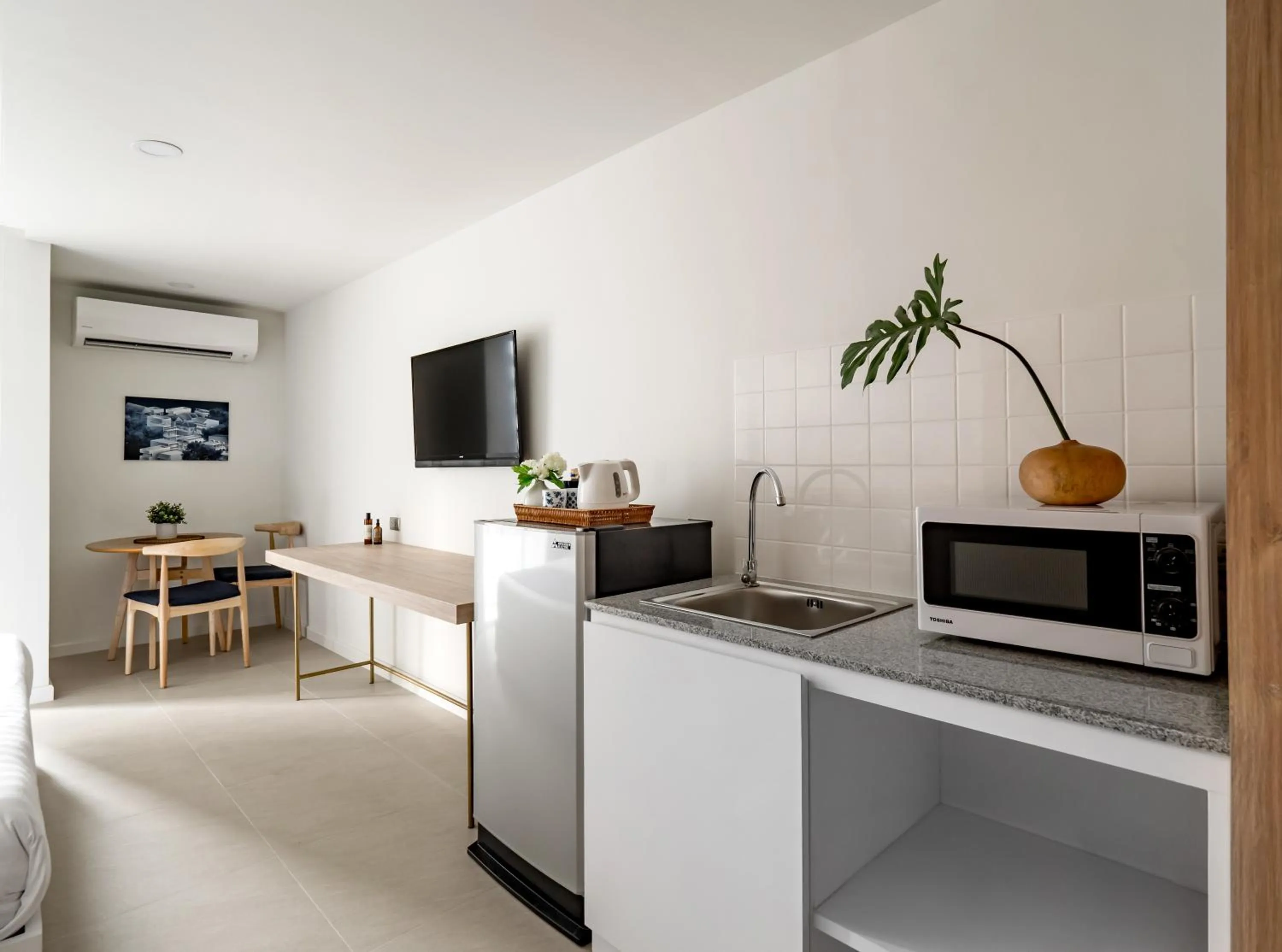 Kitchen or kitchenette in Blu 395