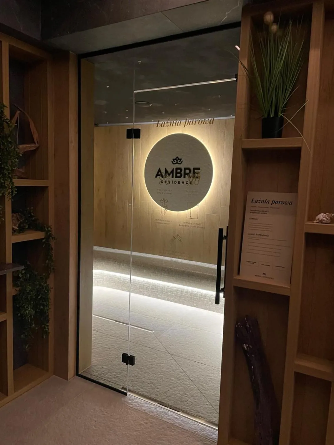 Sauna in Rezydencja AMBRE