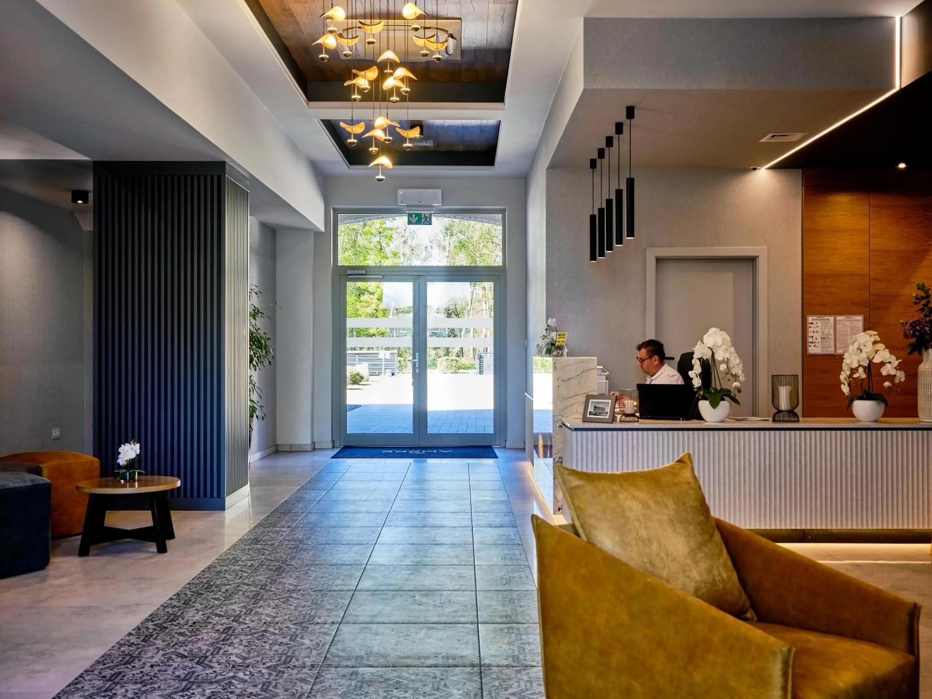 Lobby or reception in Rezydencja AMBRE