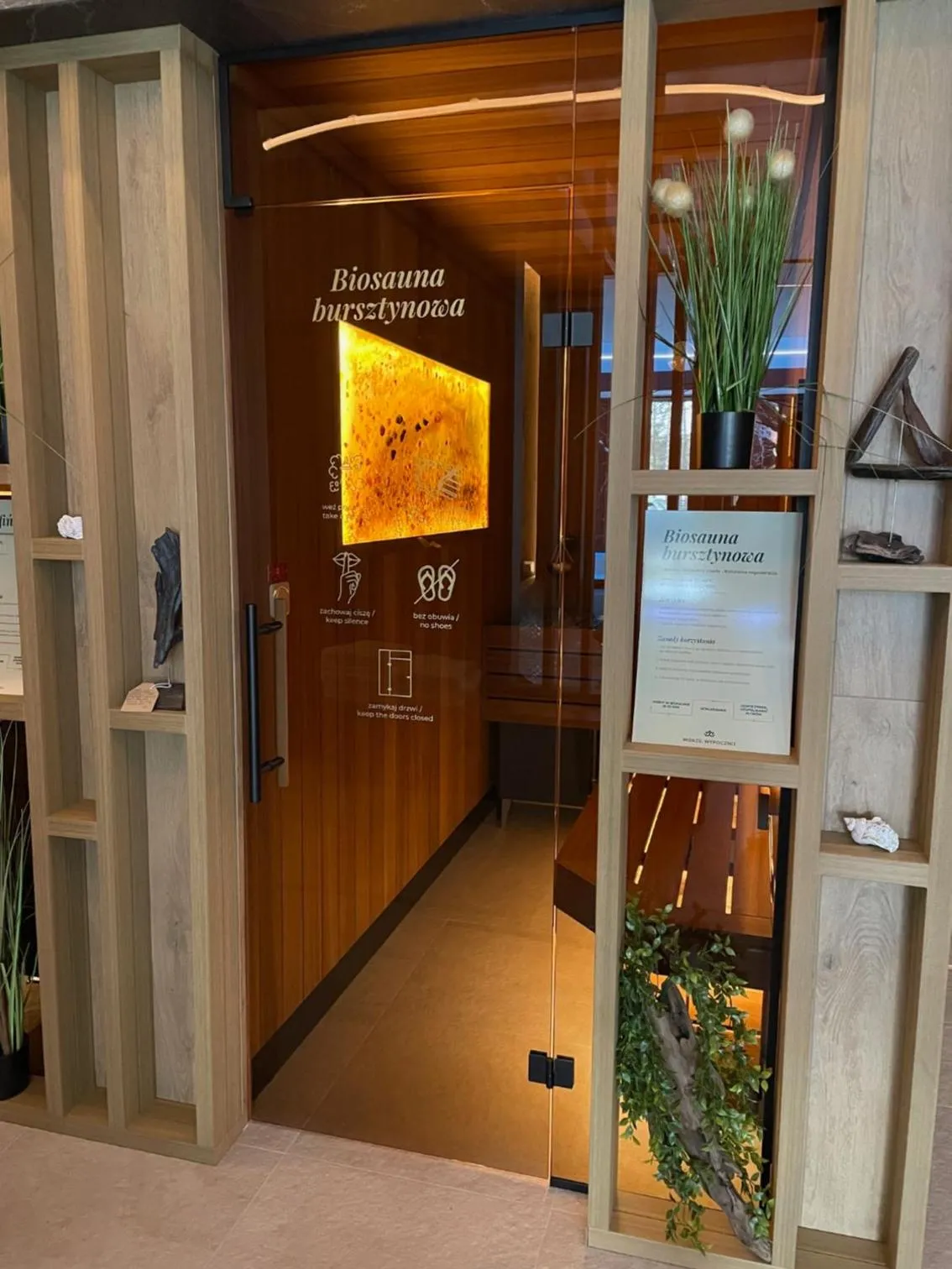 Sauna in Rezydencja AMBRE