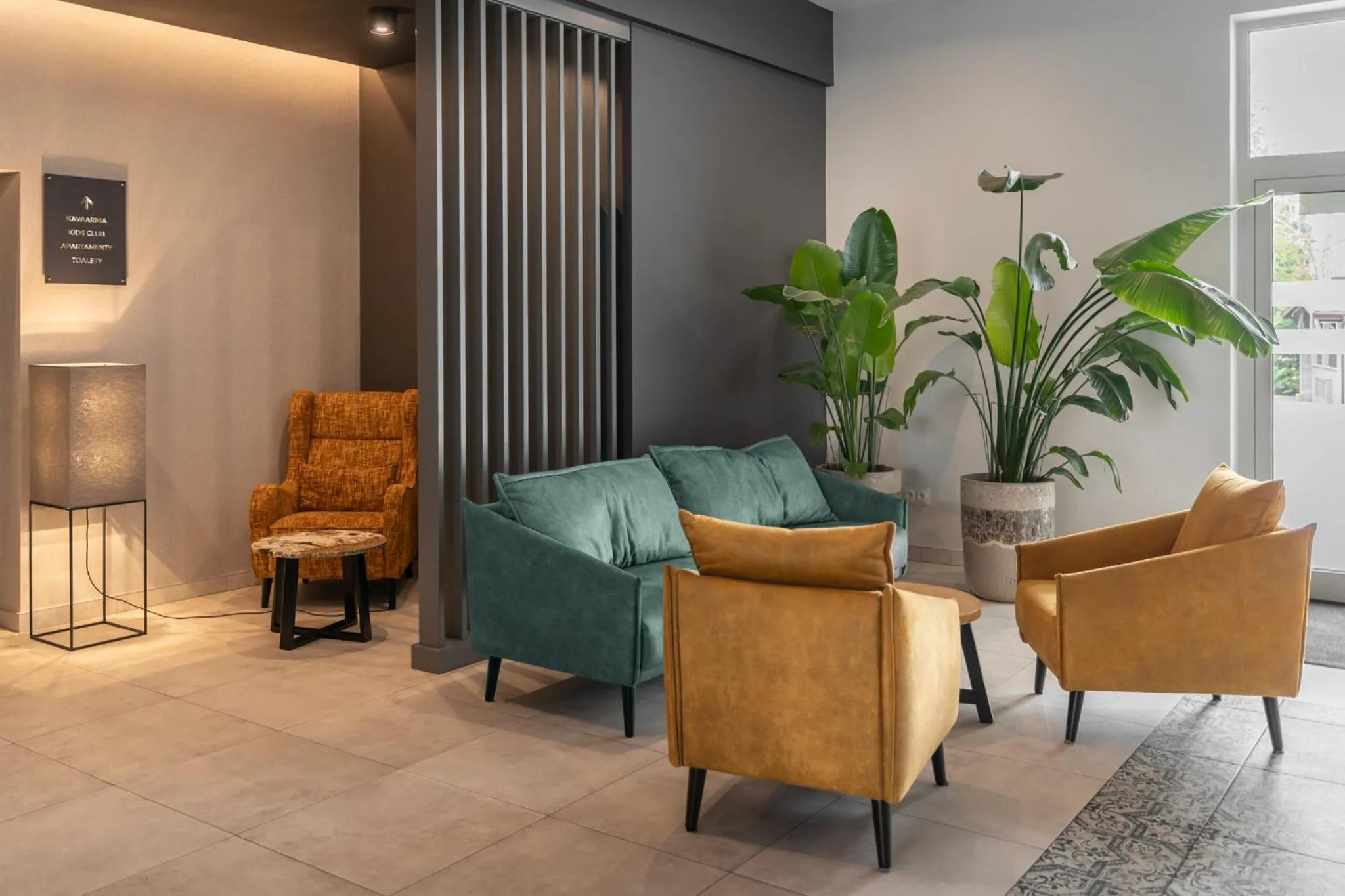 Lobby or reception in Rezydencja AMBRE