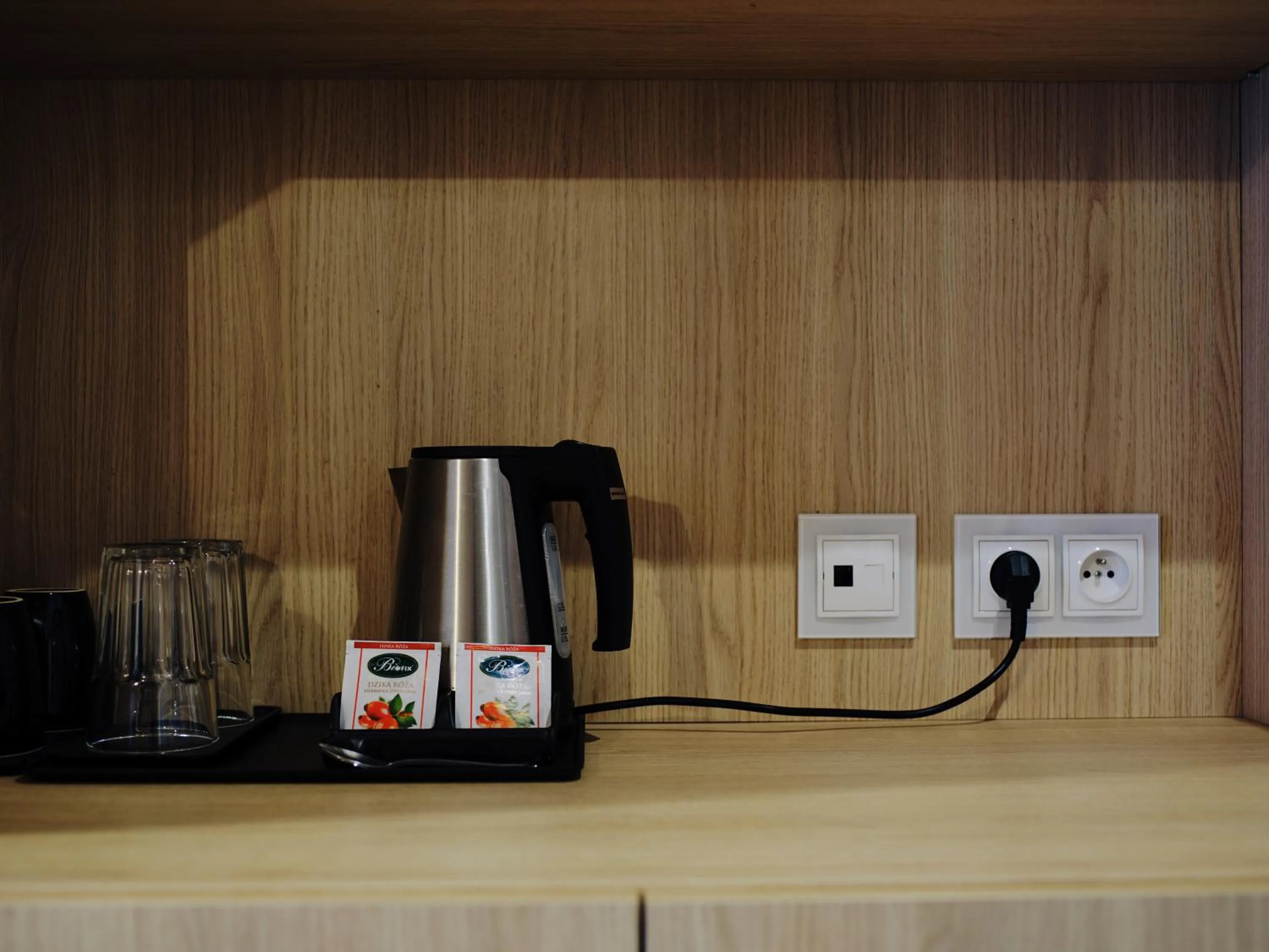 Coffee/tea facilities in Rezydencja AMBRE