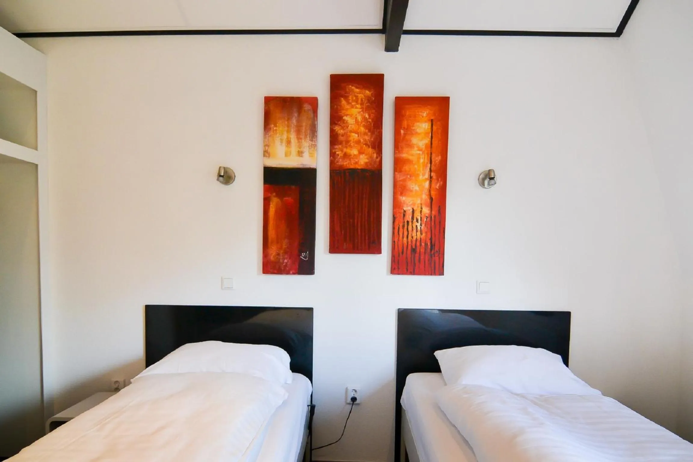 Decorative detail, Bed in Hotel Bienvenue