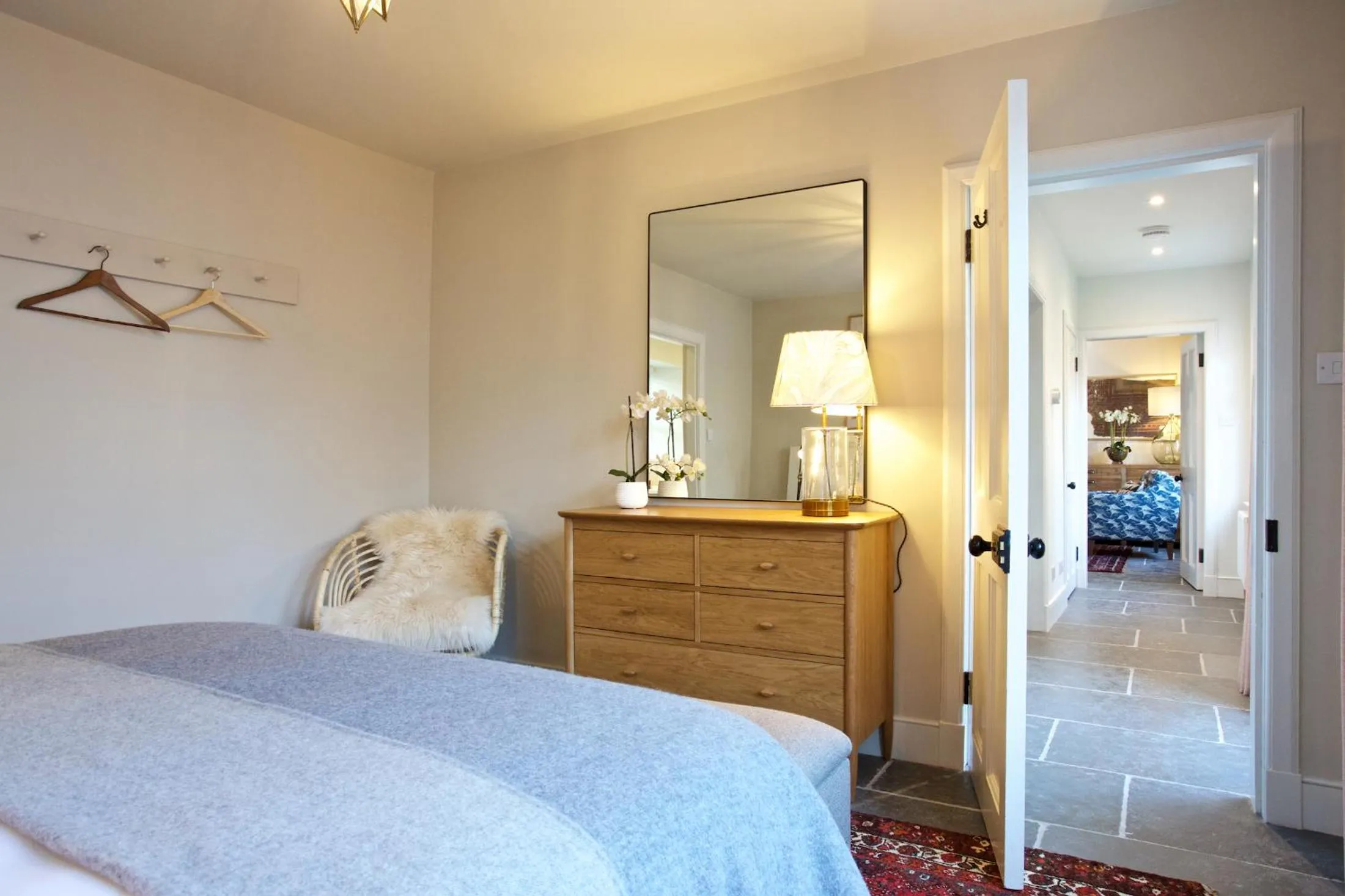 Bedroom, Bed in Ross Lodge