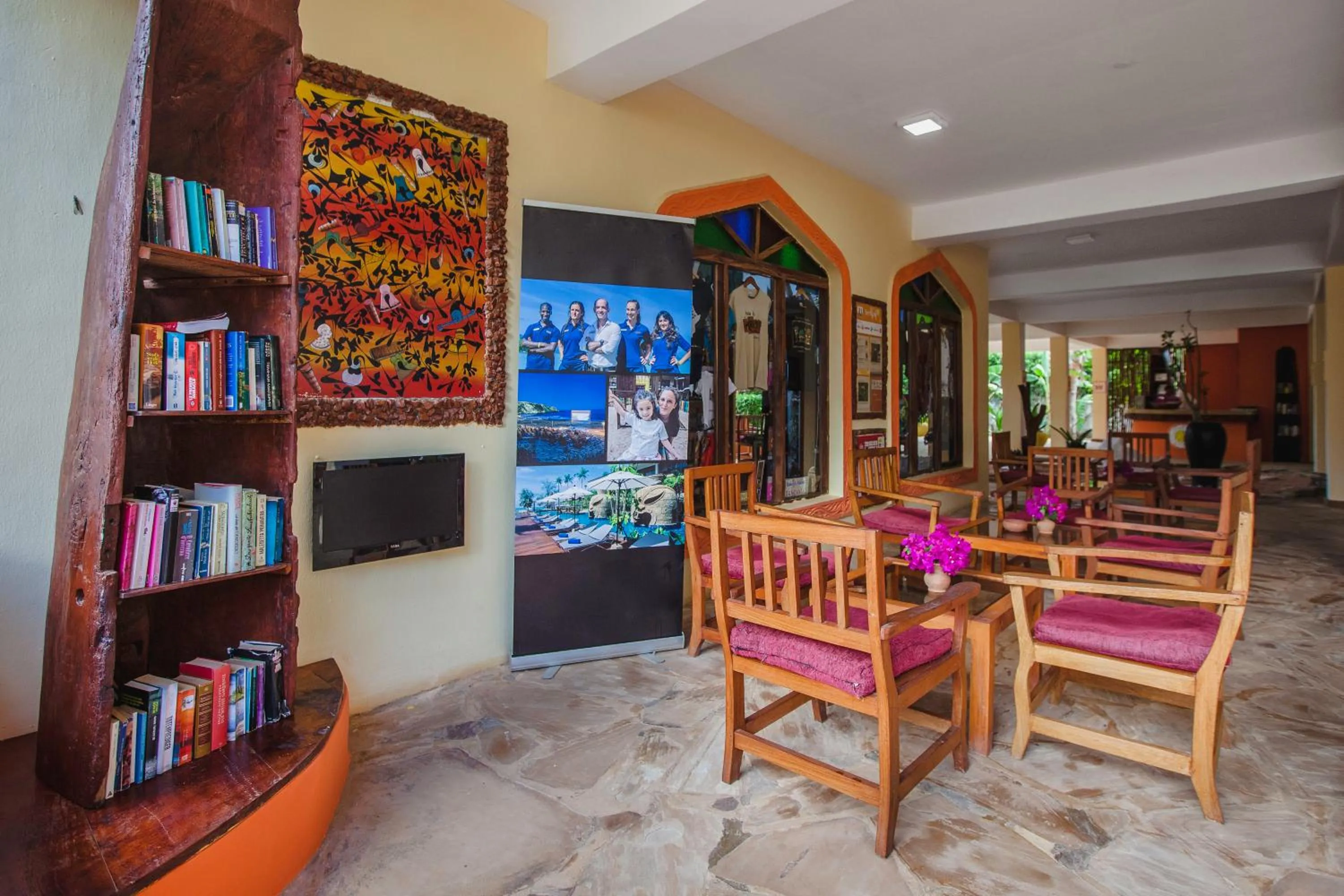 Lobby or reception in AHG Waridi Beach Resort & SPA