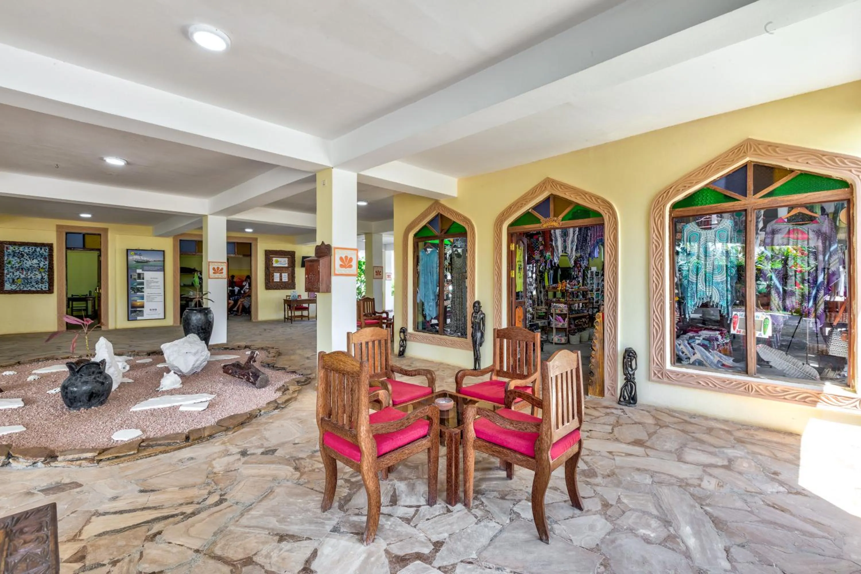 Lobby or reception in AHG Waridi Beach Resort & SPA