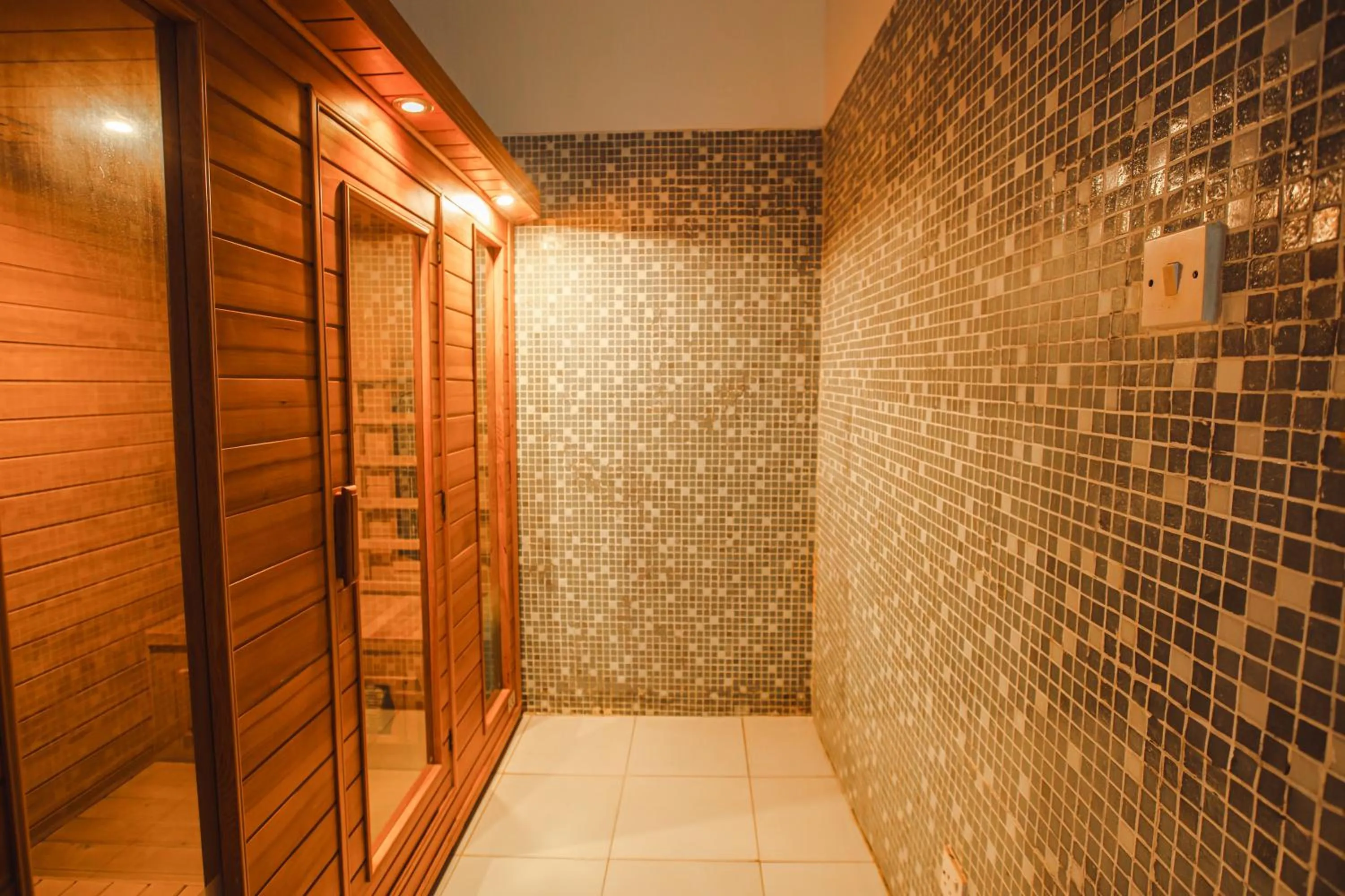 Sauna in AHG Waridi Beach Resort & SPA