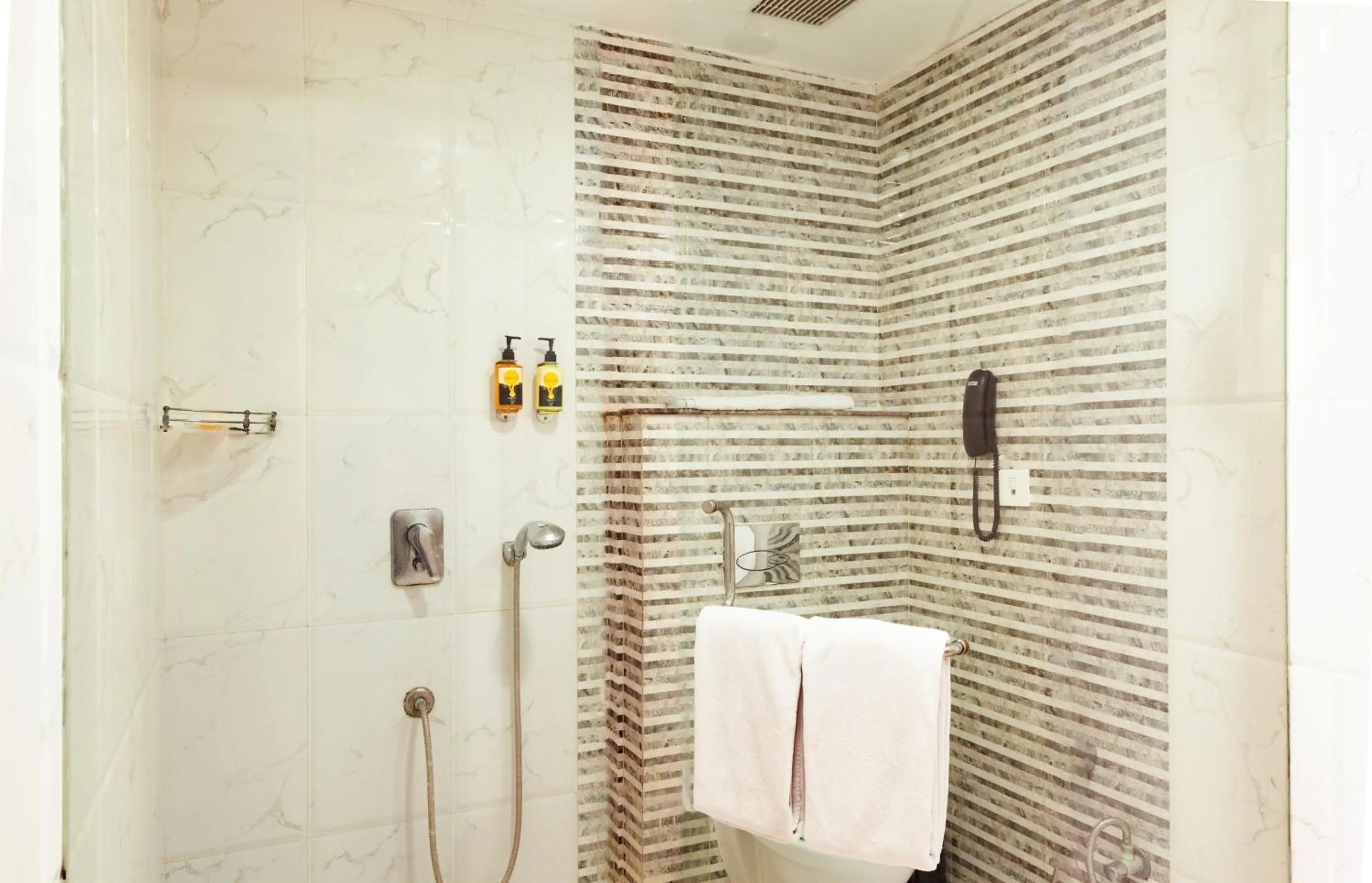 Shower in Zone Connect by The Park,Udaipur