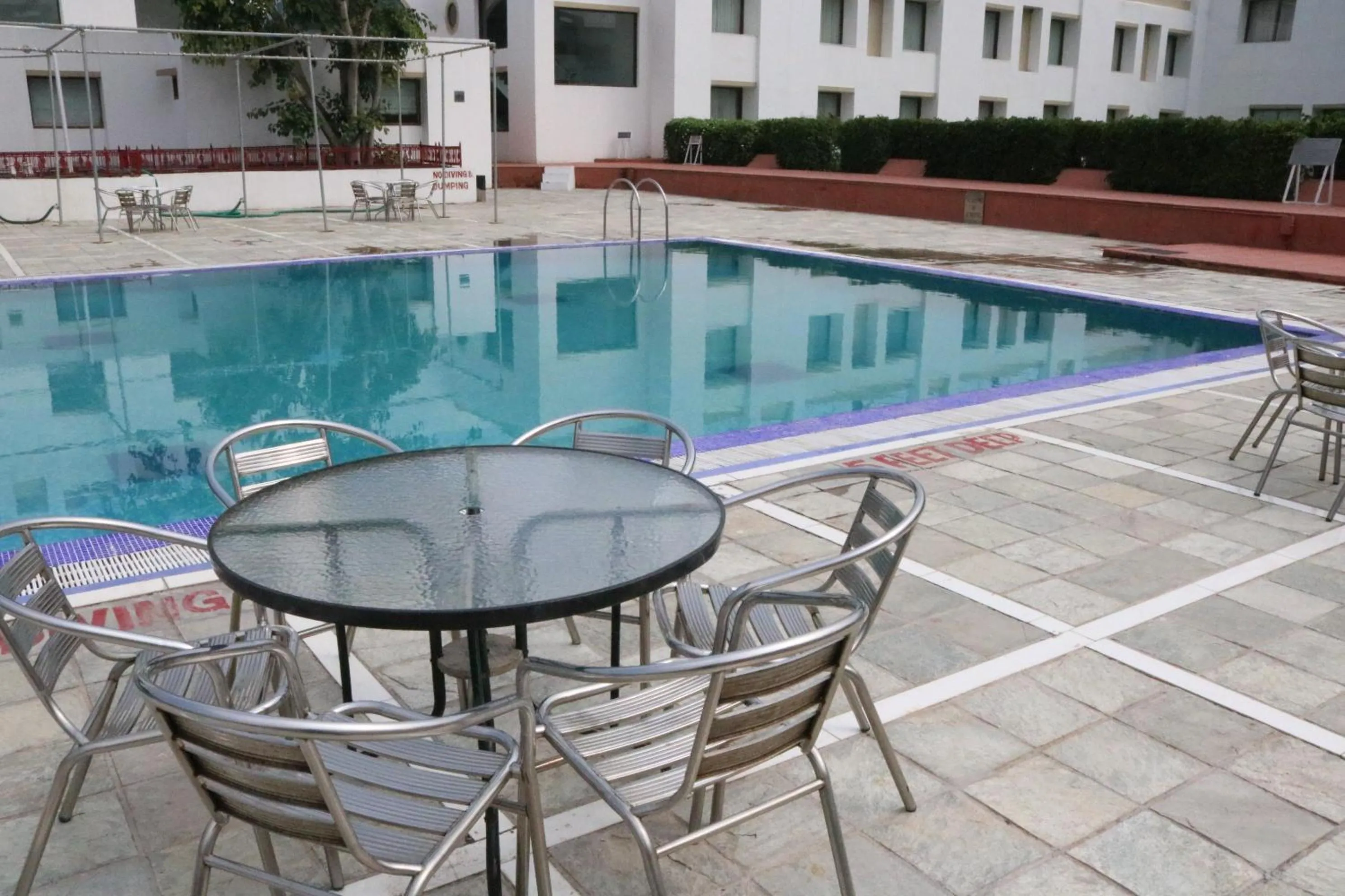 Patio in Inder Residency Resort & Spa Udaipur