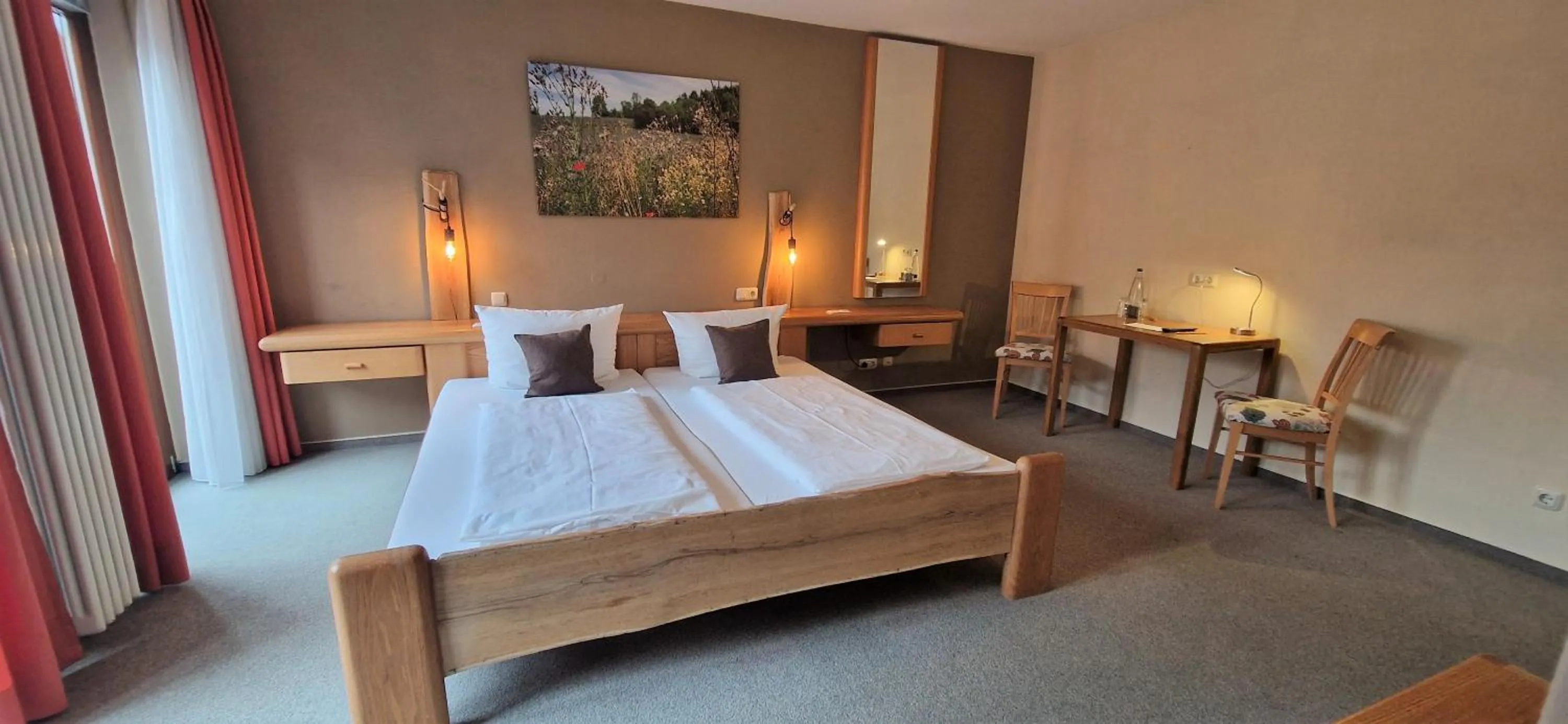 Bed in Hotel Goldenes Fass