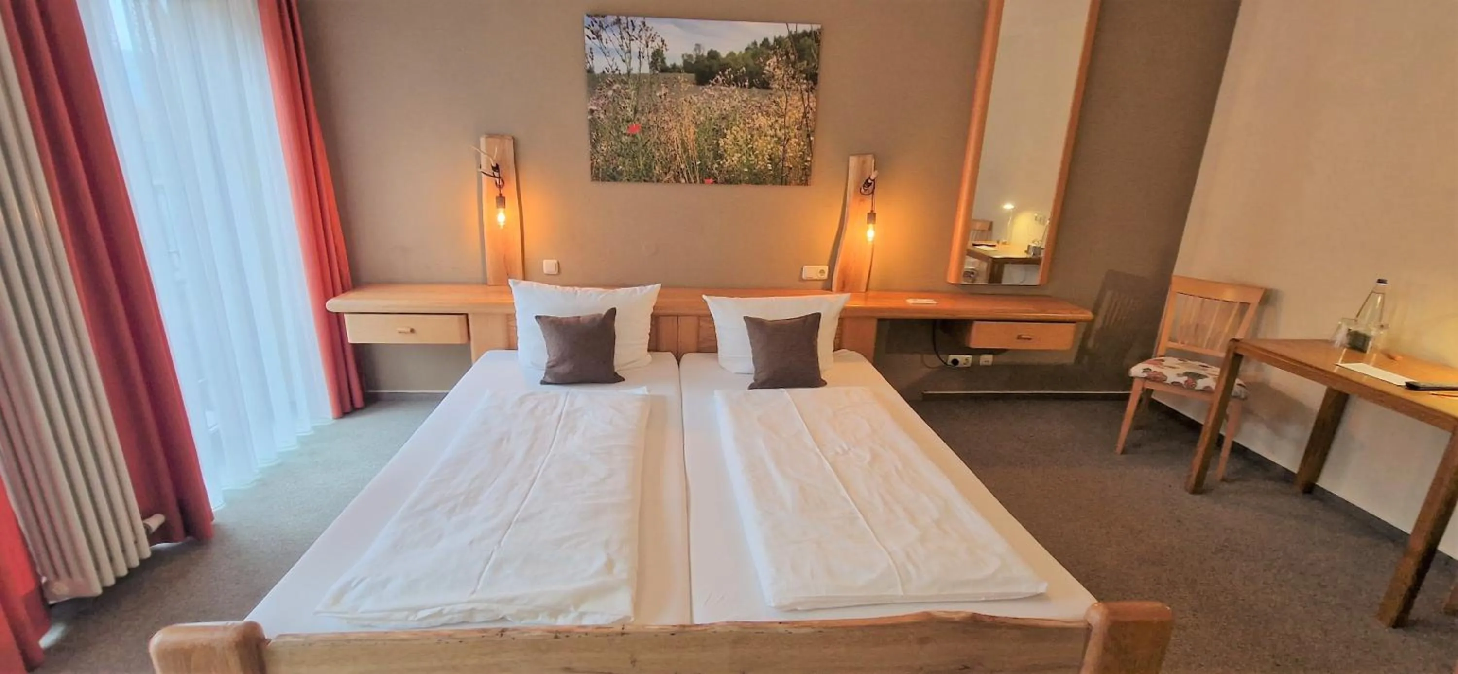 Bed in Hotel Goldenes Fass