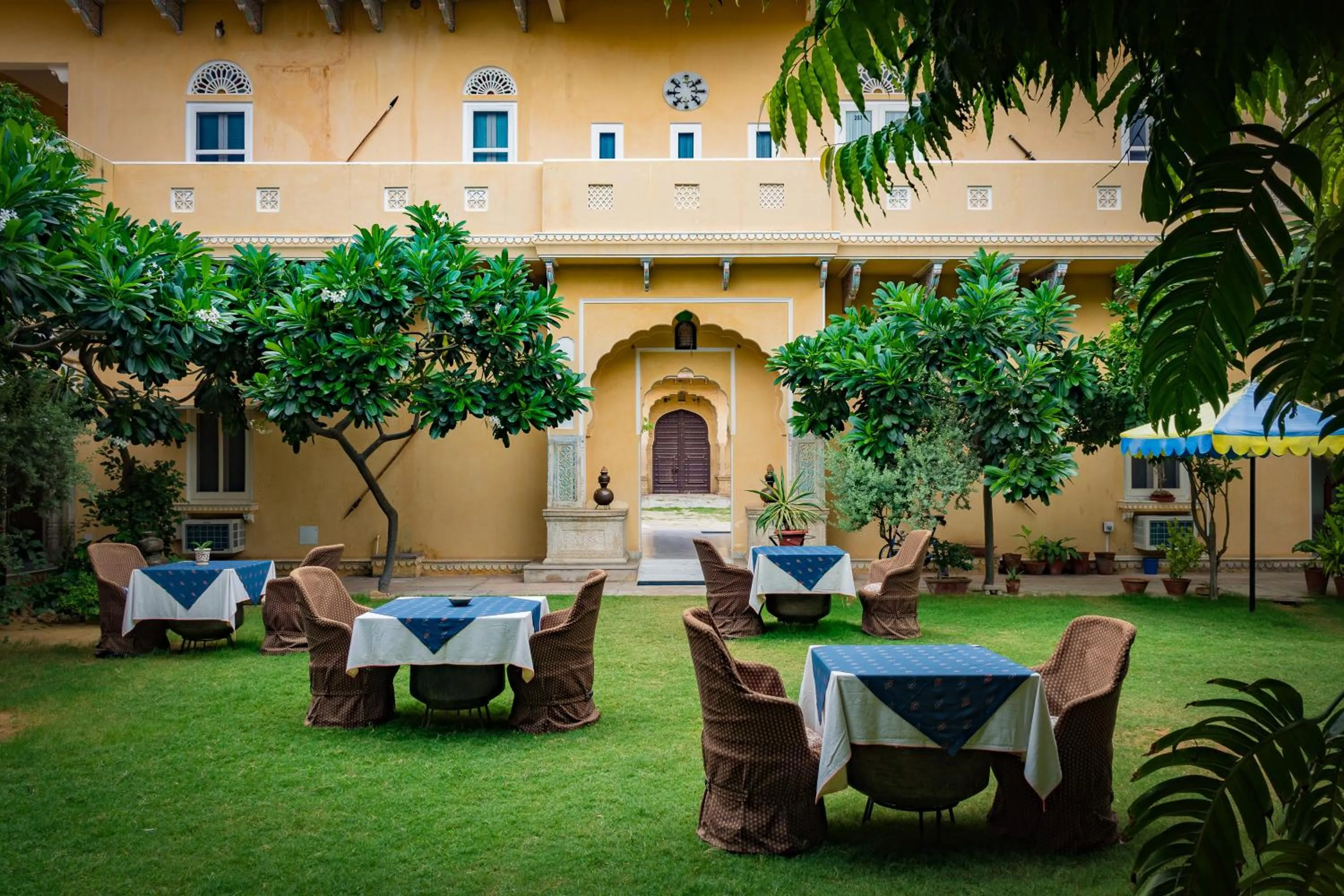 Garden in Castle Khandela A Heritage Castle