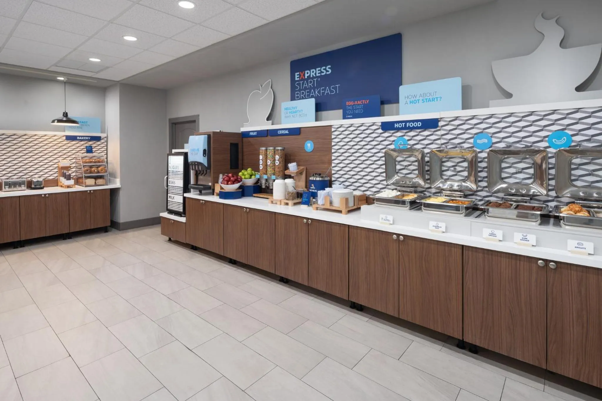 Breakfast in Holiday Inn Express Miami Airport-Blue Lagoon Area by IHG