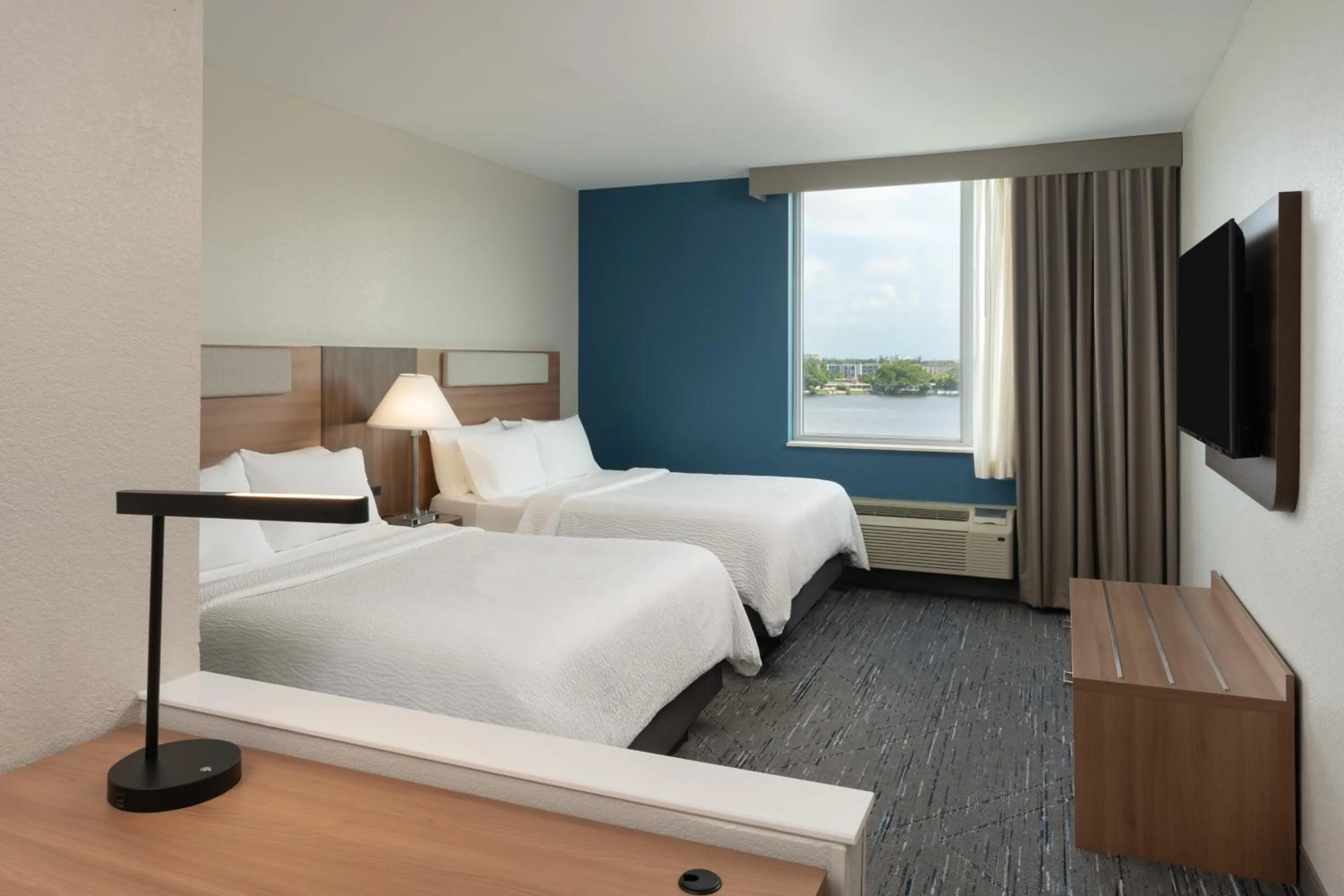 Bed in Holiday Inn Express Miami Airport-Blue Lagoon Area by IHG