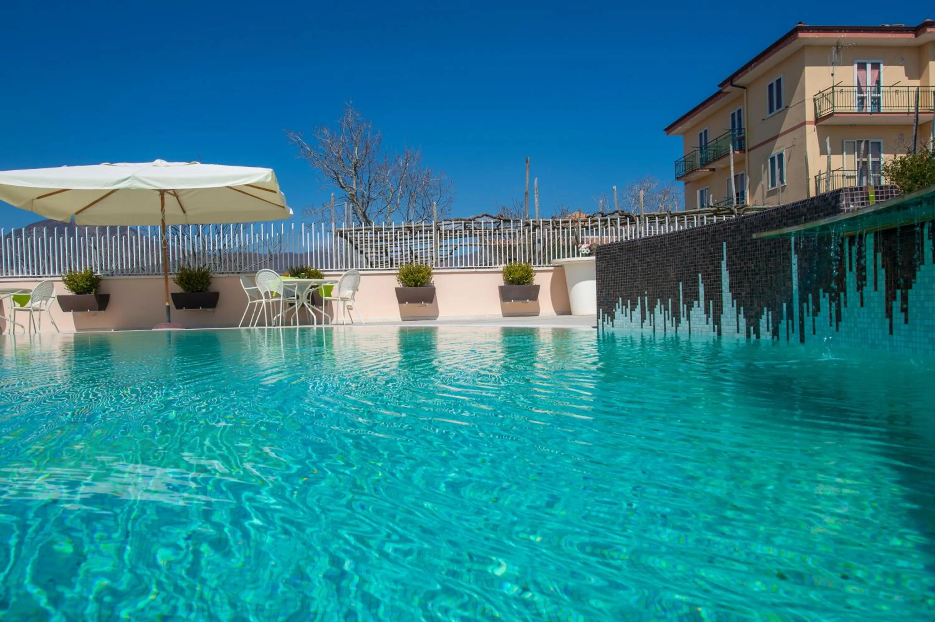 Swimming pool in Hotel le Rocce - Agerola, Amalfi Coast