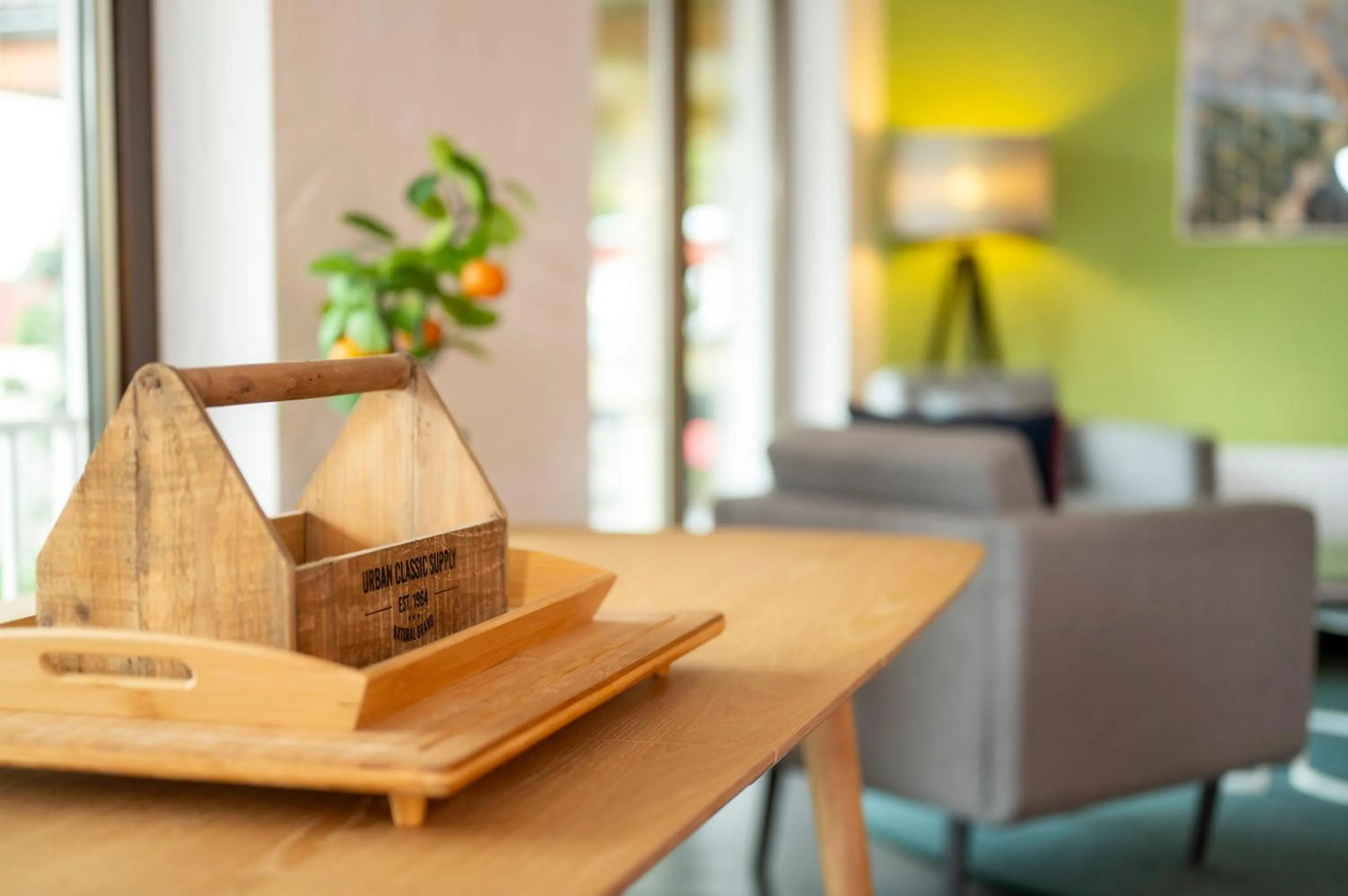 Lobby or reception in City Hotel Meckenheim