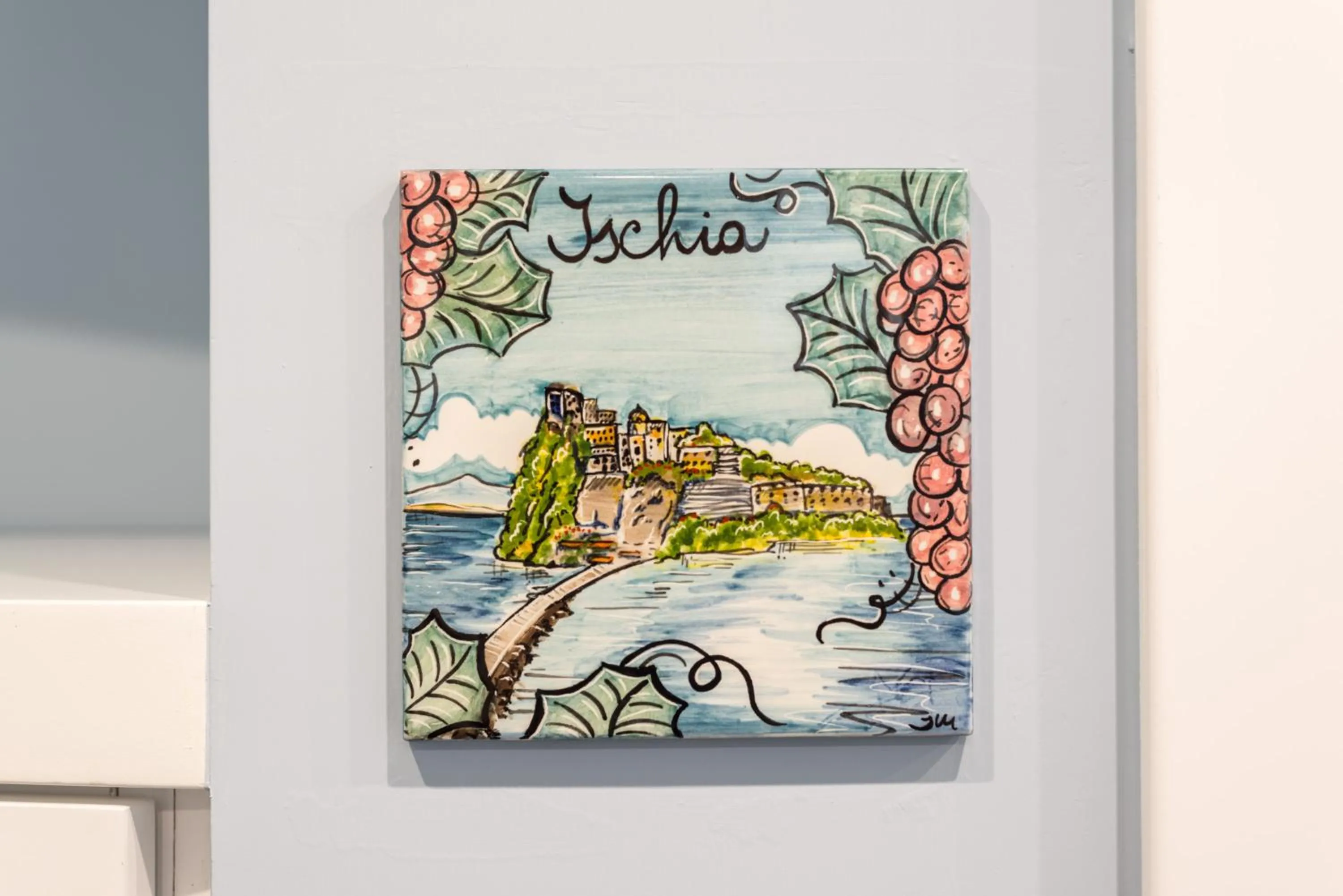 Decorative detail in Napoliving