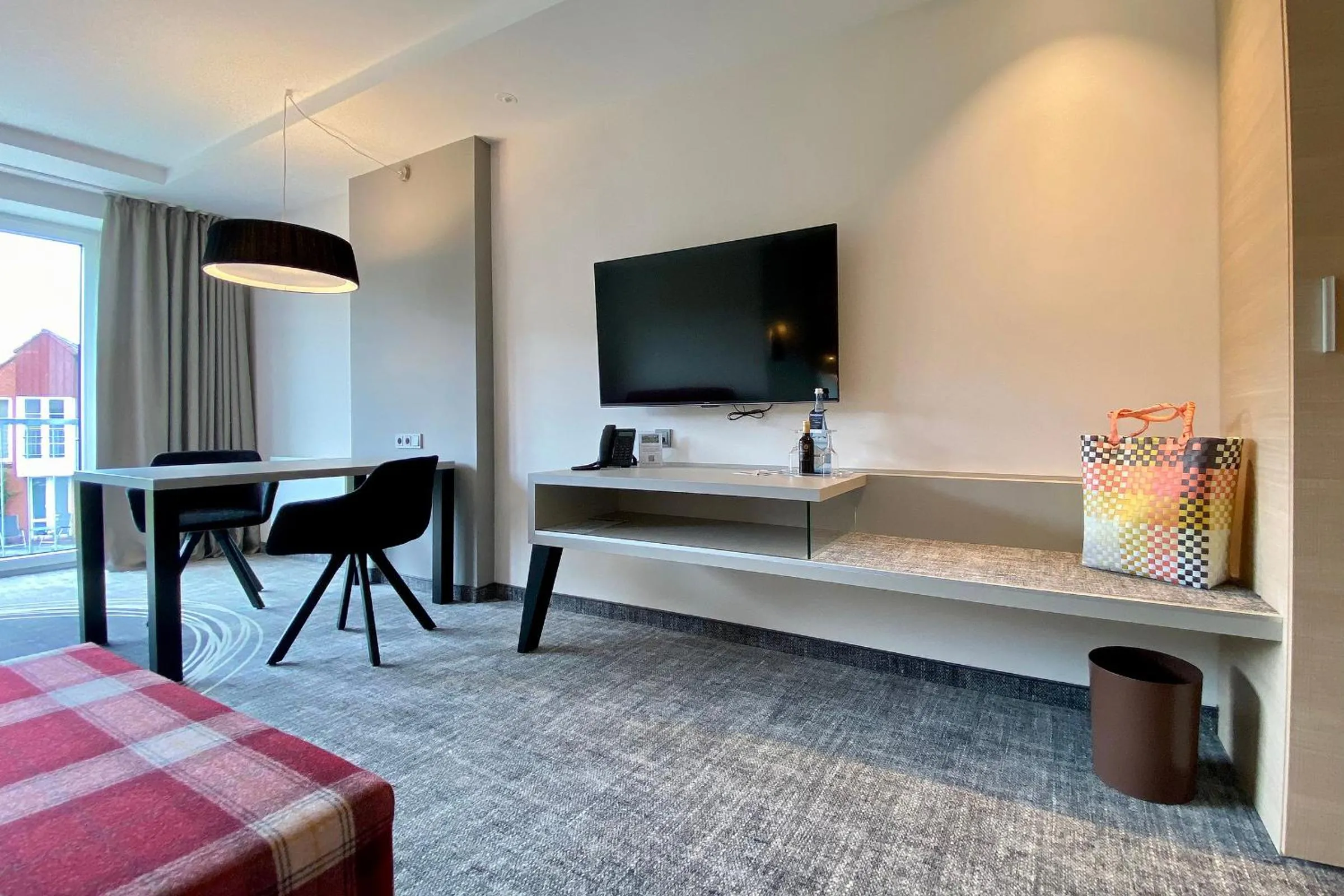 TV and multimedia, Bed in Köhlers Forsthaus Wellness & Genuss Hotel