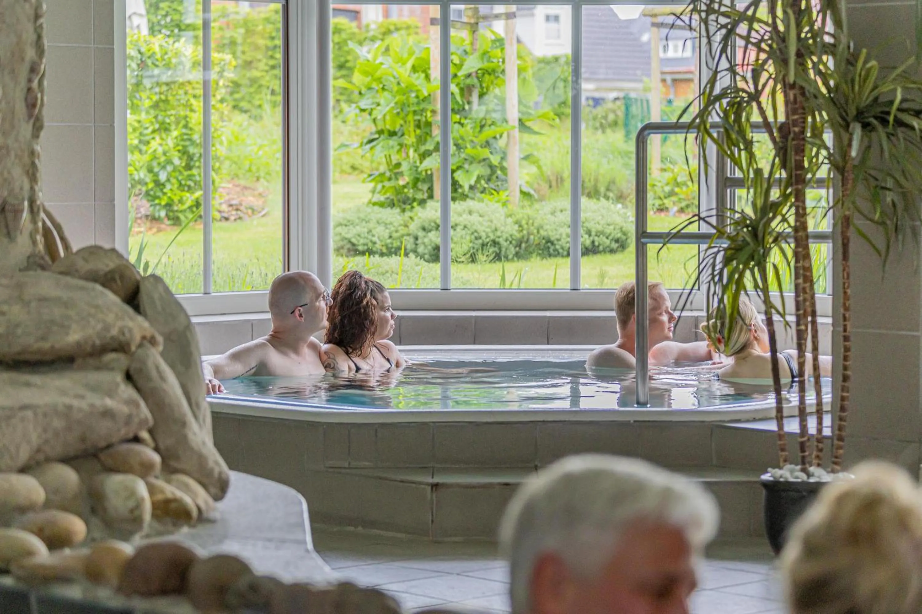 Hot Tub in Köhlers Forsthaus Wellness & Genuss Hotel