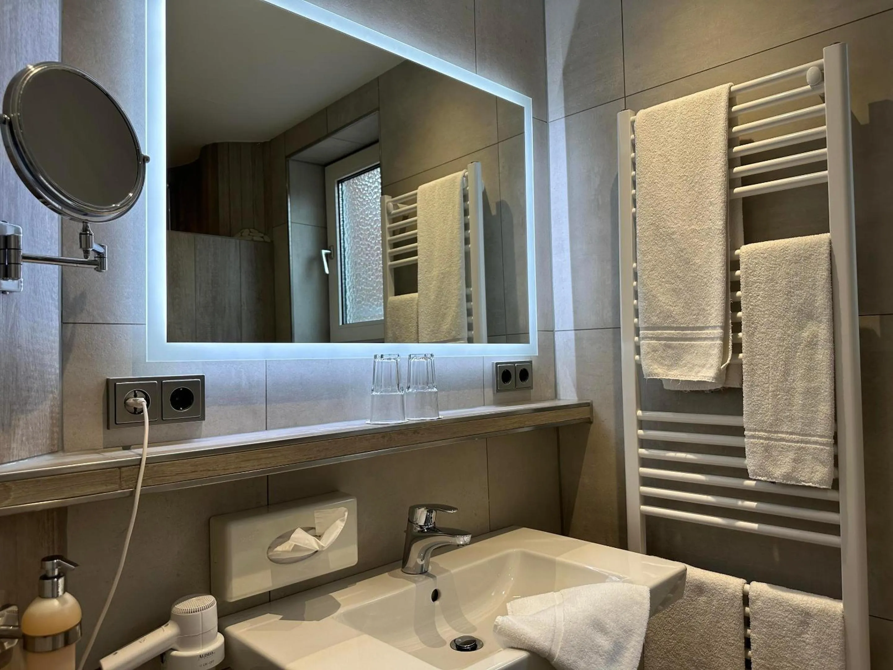 Bathroom in Köhlers Forsthaus Wellness & Genuss Hotel