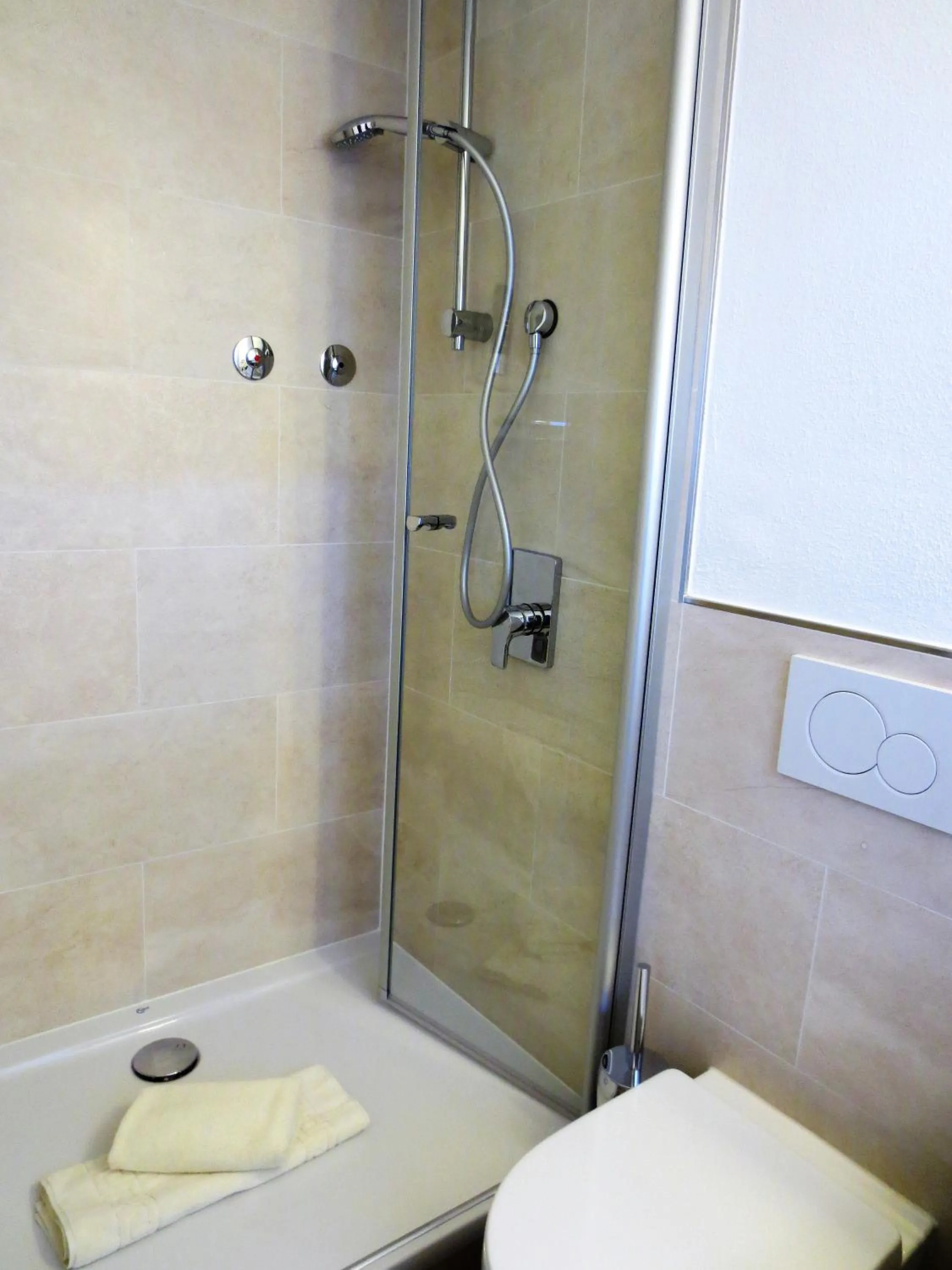 Shower in Hotel Alp Inn - Chiemgaukarte inclusive