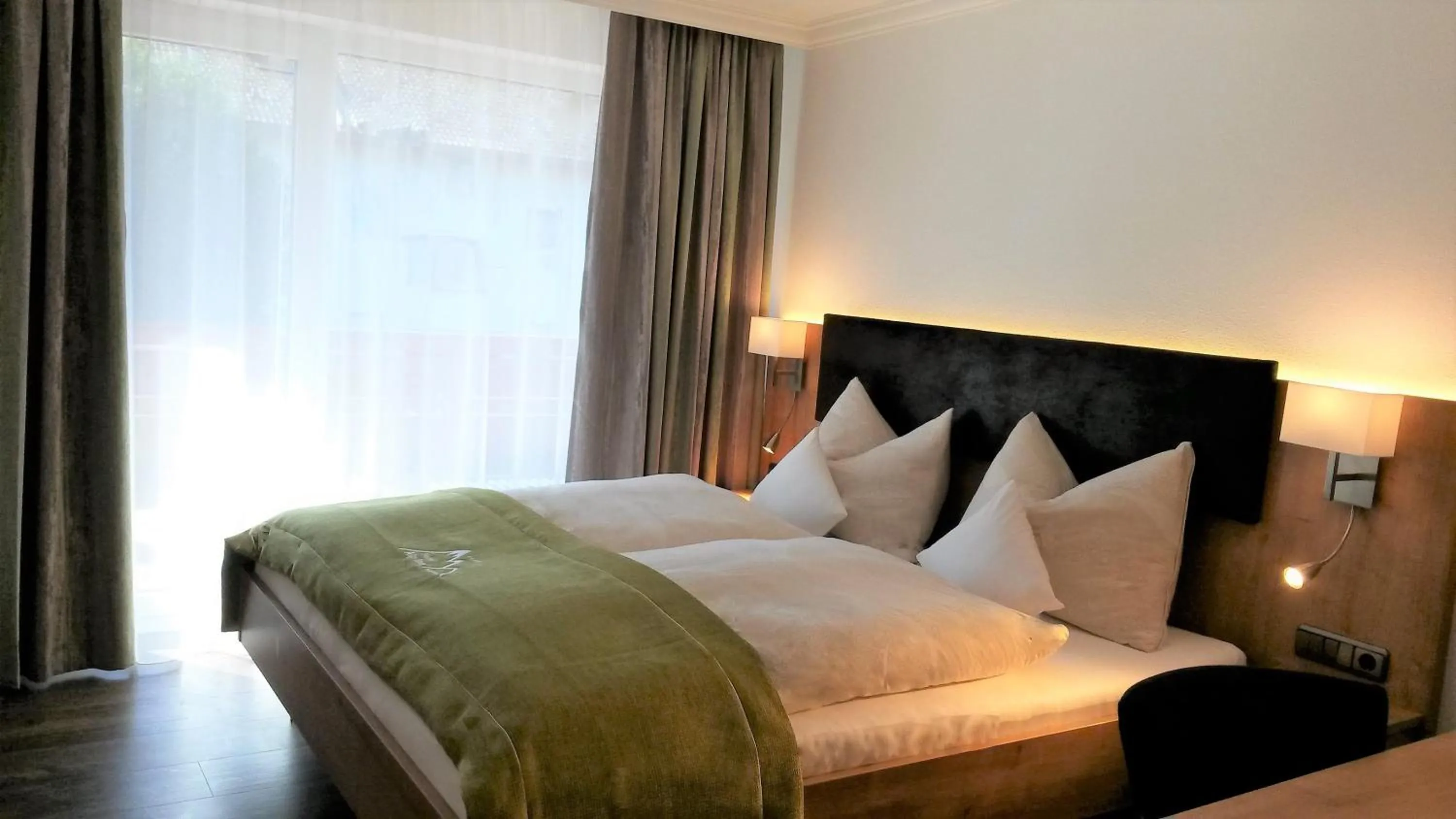 Photo of the whole room, Bed in Hotel Alp Inn - Chiemgaukarte inclusive