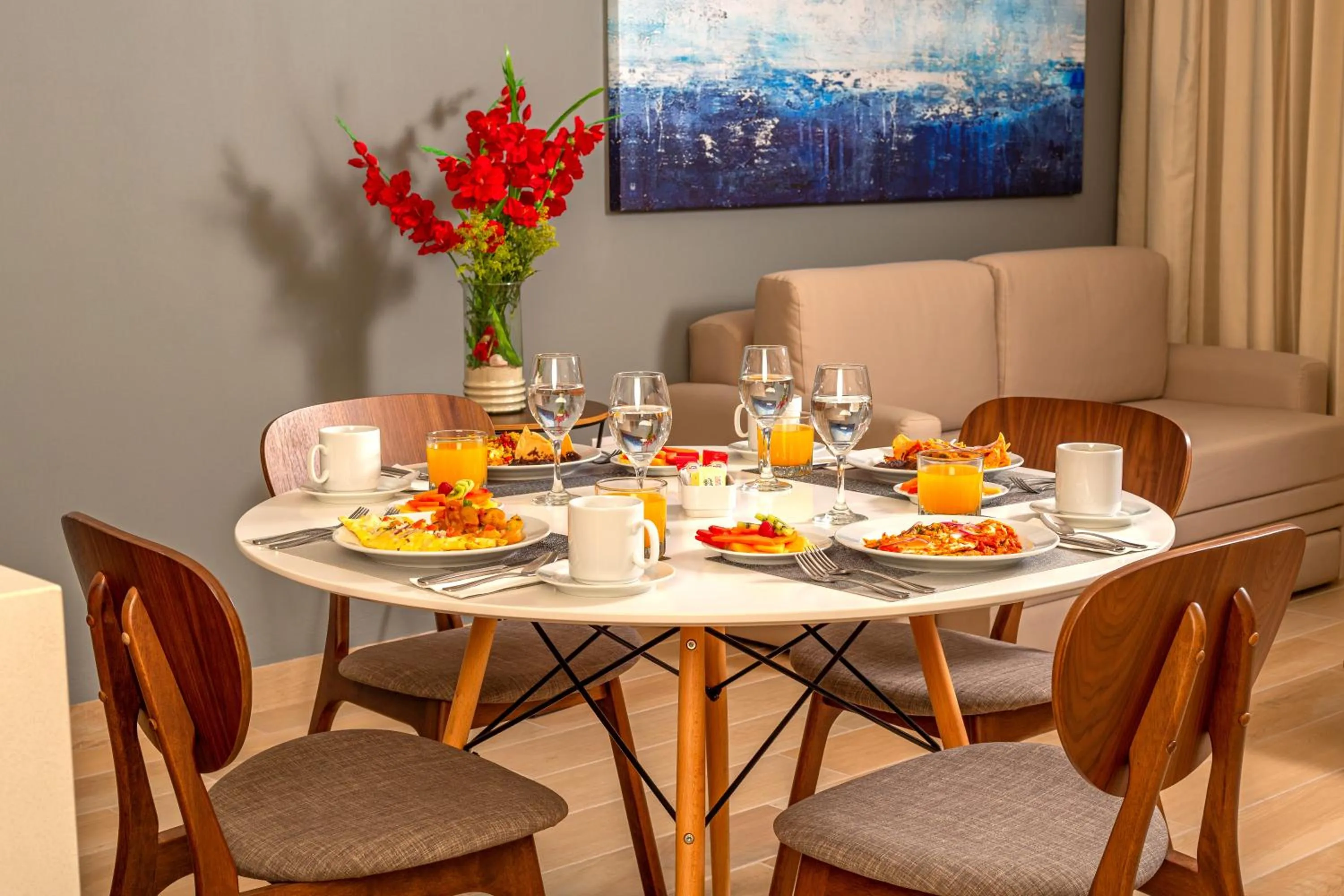 Living room in Tú Paraiso Privado- Lahun Suites Playa del carmen