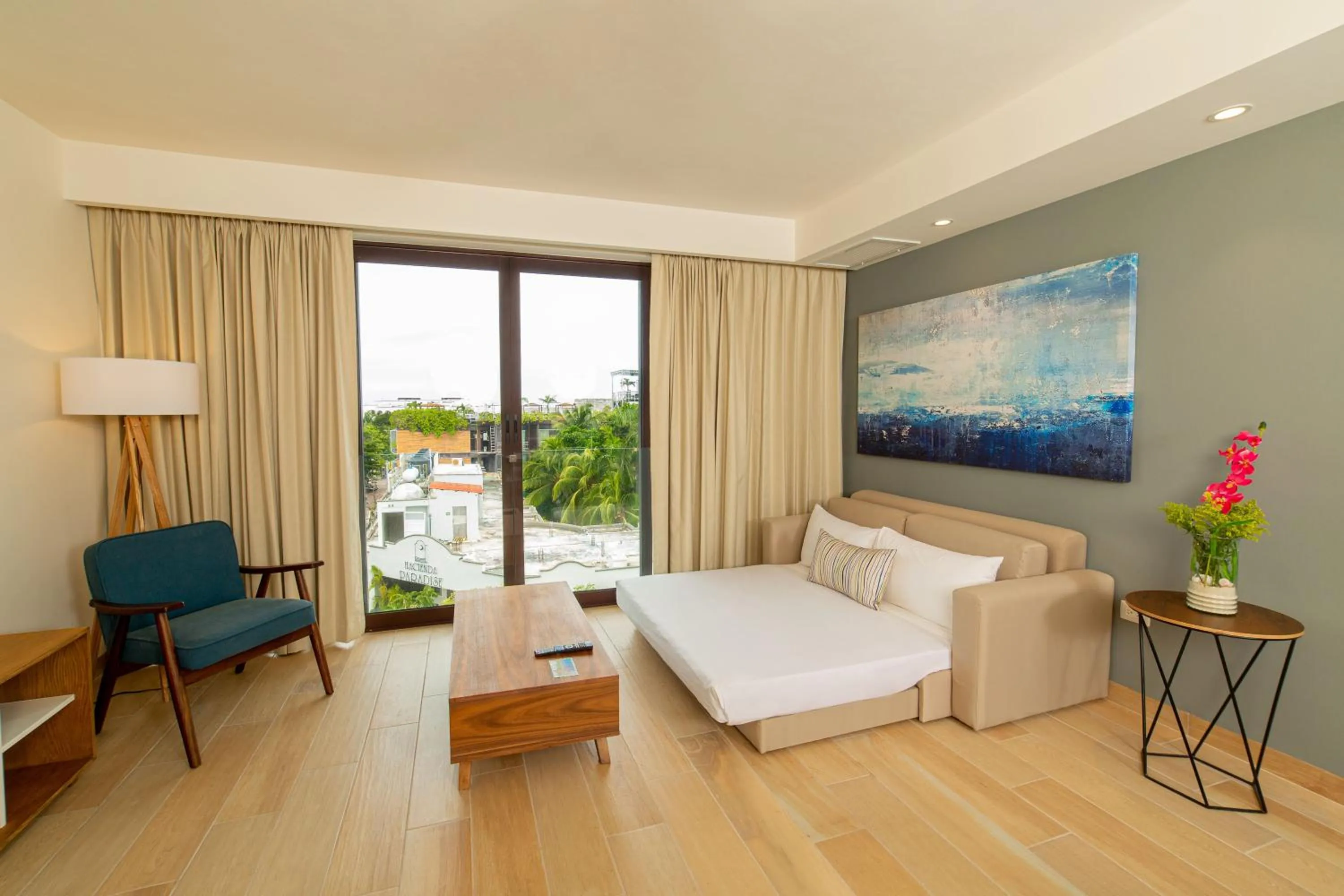 Living room in Tú Paraiso Privado- Lahun Suites Playa del carmen