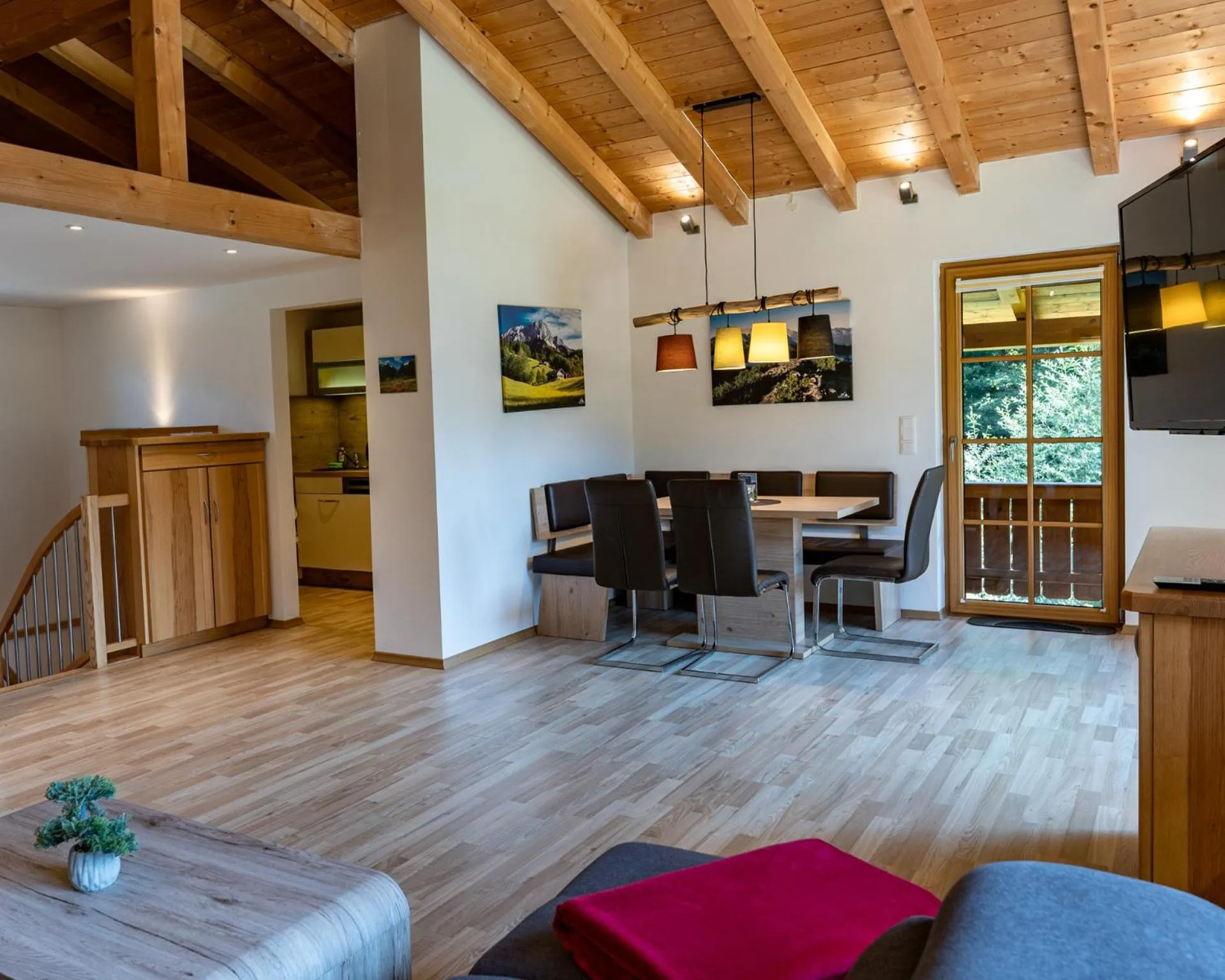 Living room in Hotel & Chalets Lampllehen