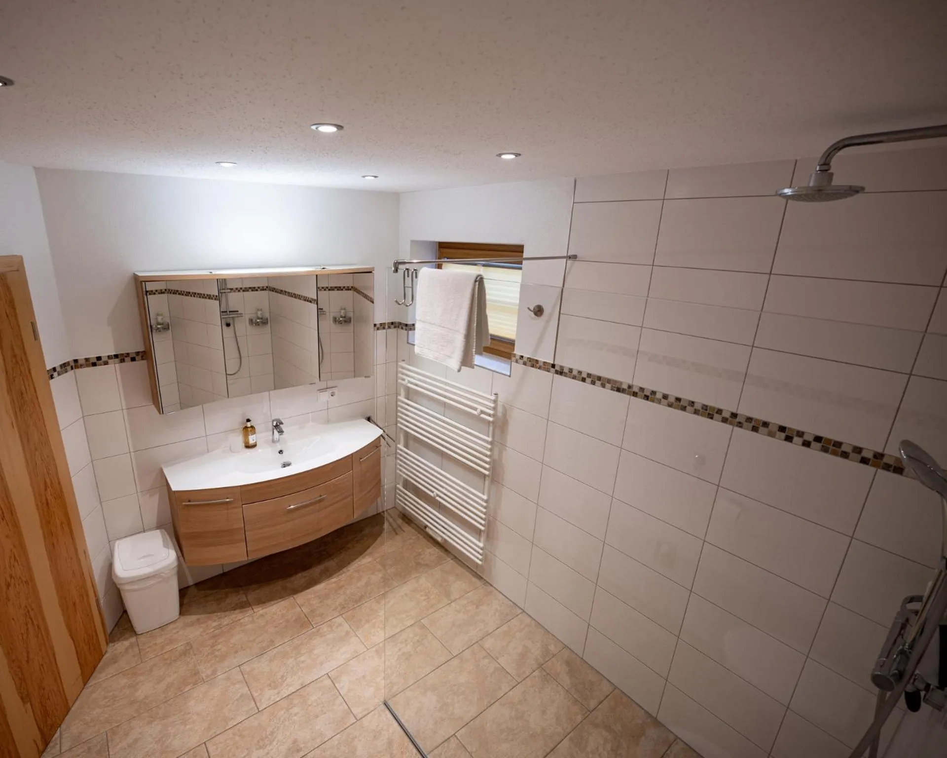 Bathroom in Hotel & Chalets Lampllehen