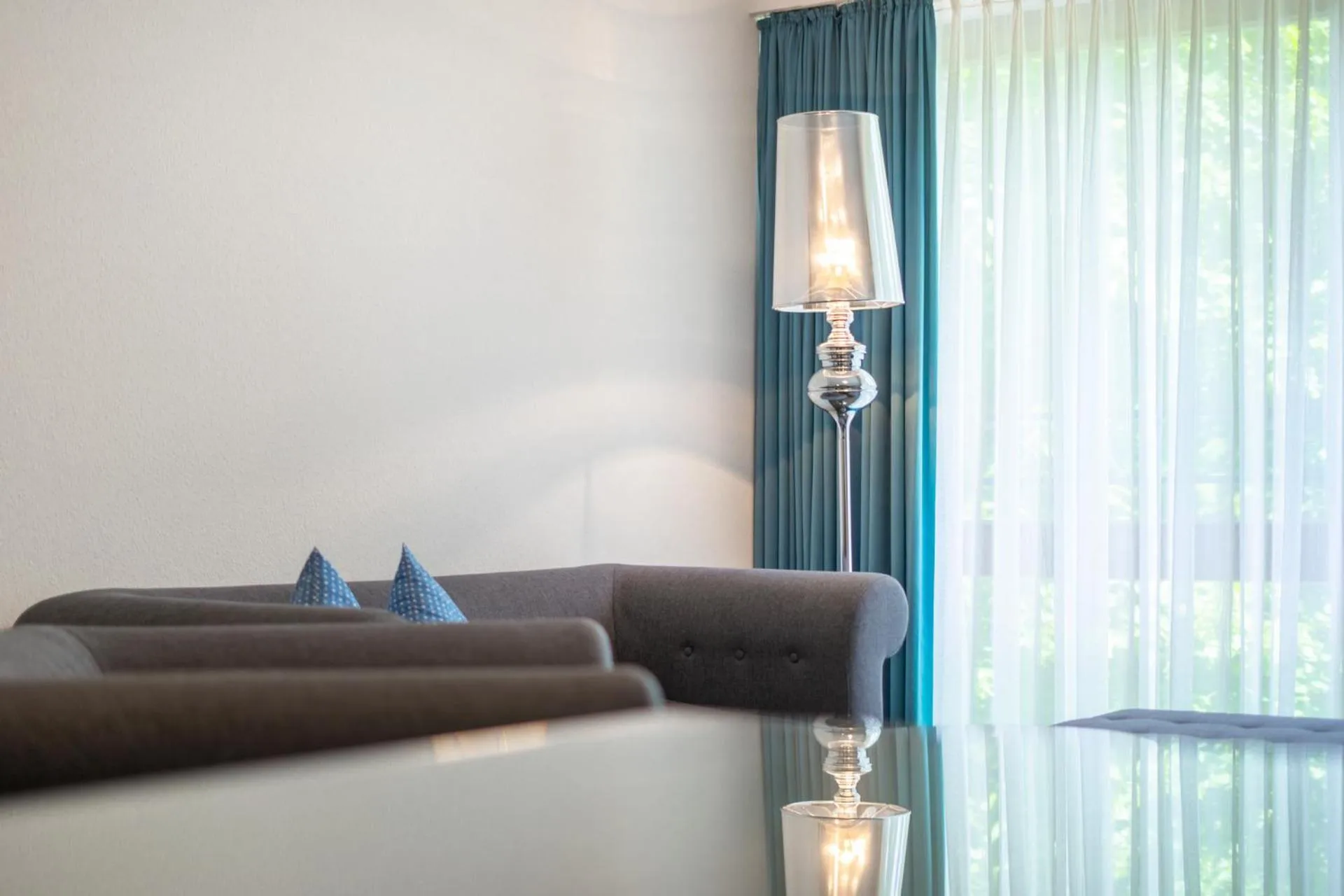 Living room in City Club Hotel