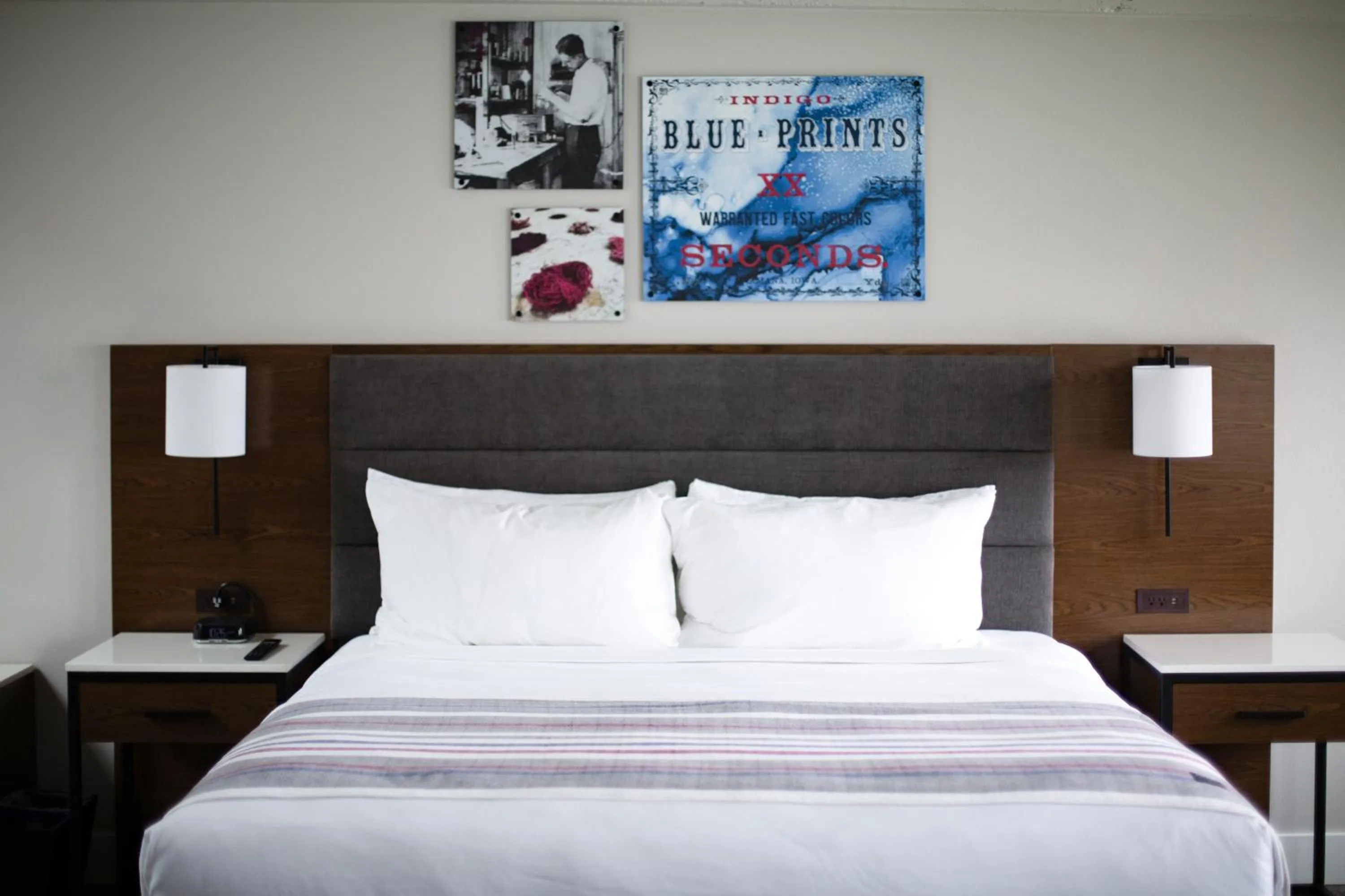 Bed in Hotel Millwright