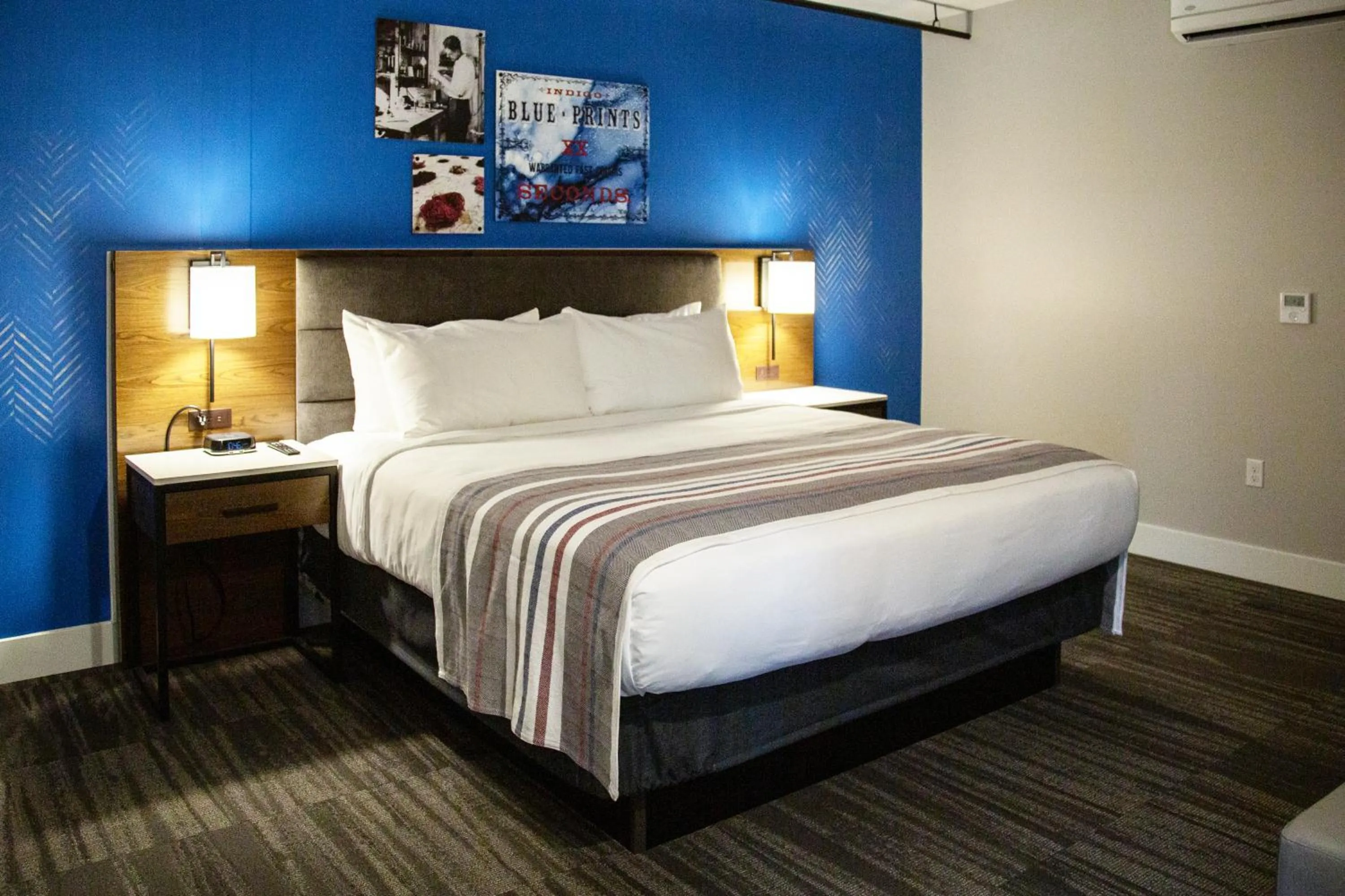 Bed in Hotel Millwright