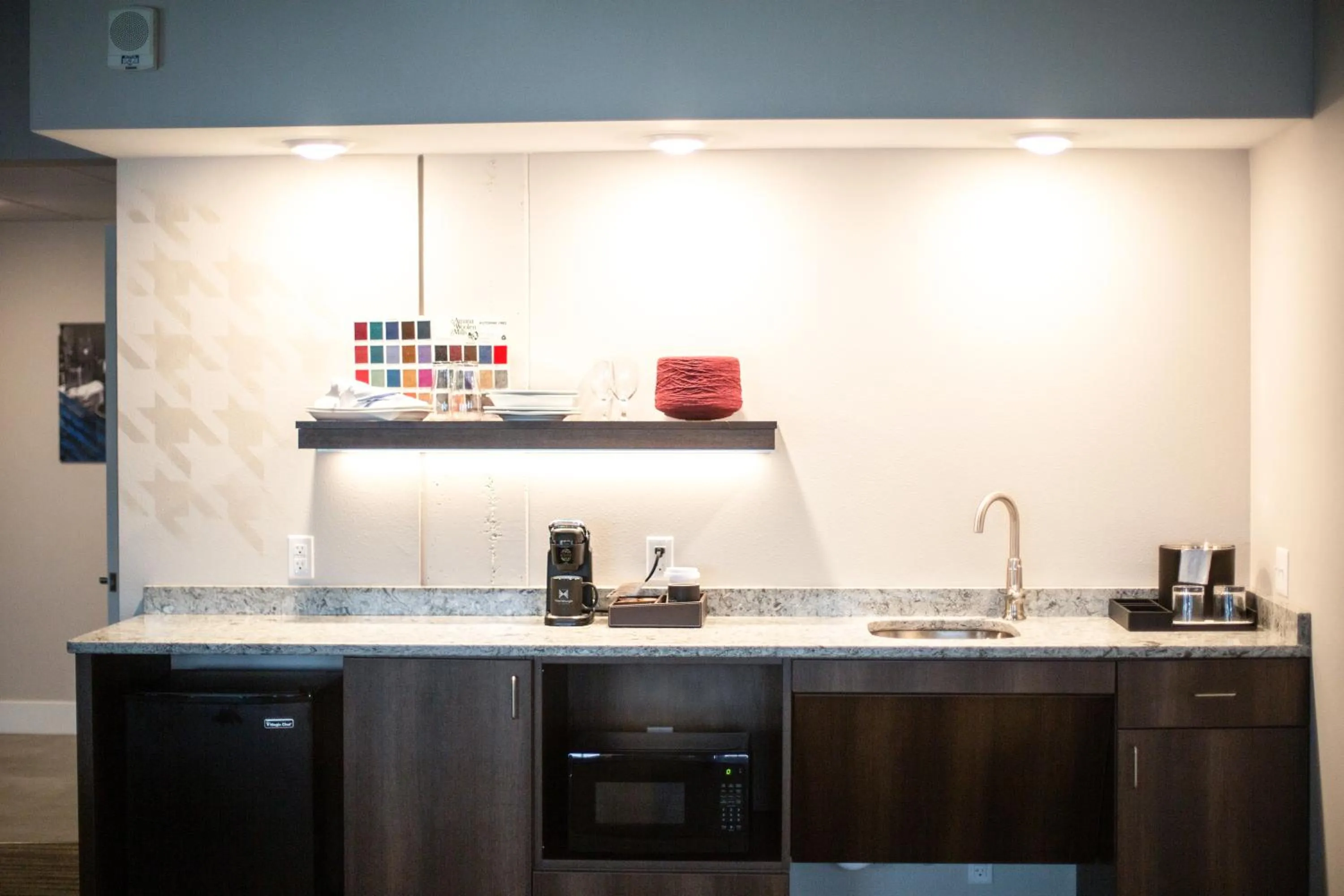 Kitchen or kitchenette in Hotel Millwright