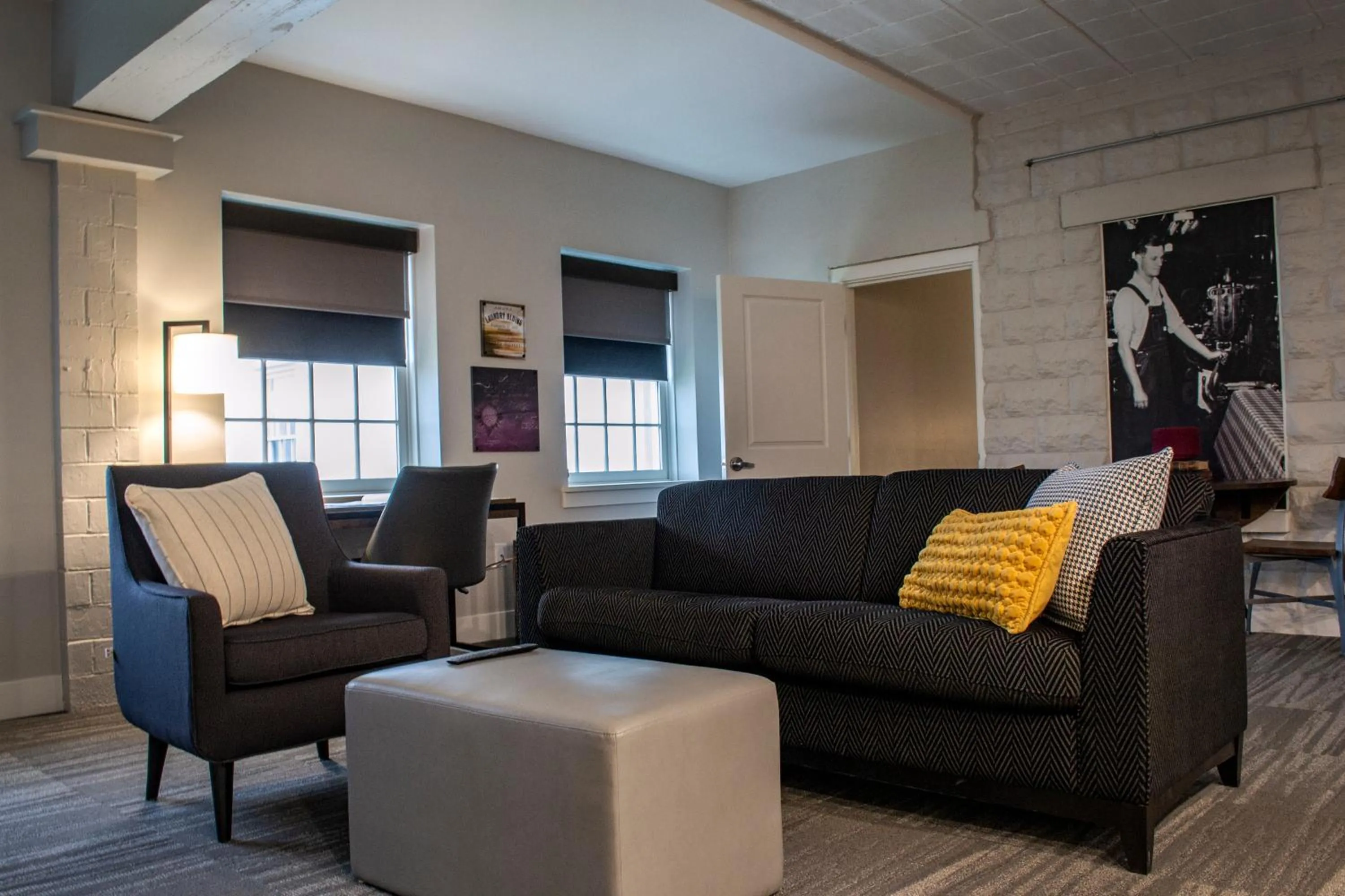 Living room in Hotel Millwright