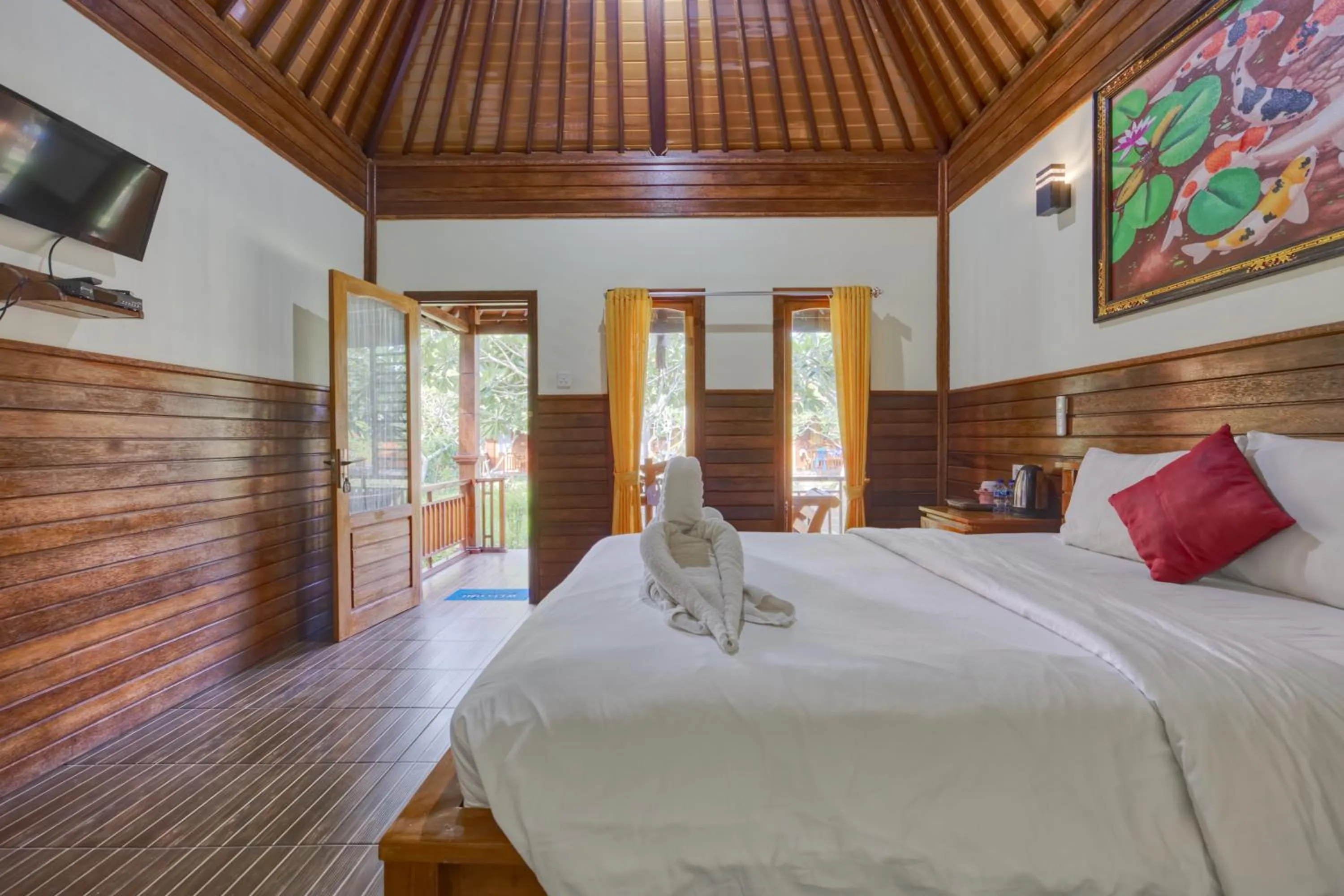 Bed in Putri Nusa Beach