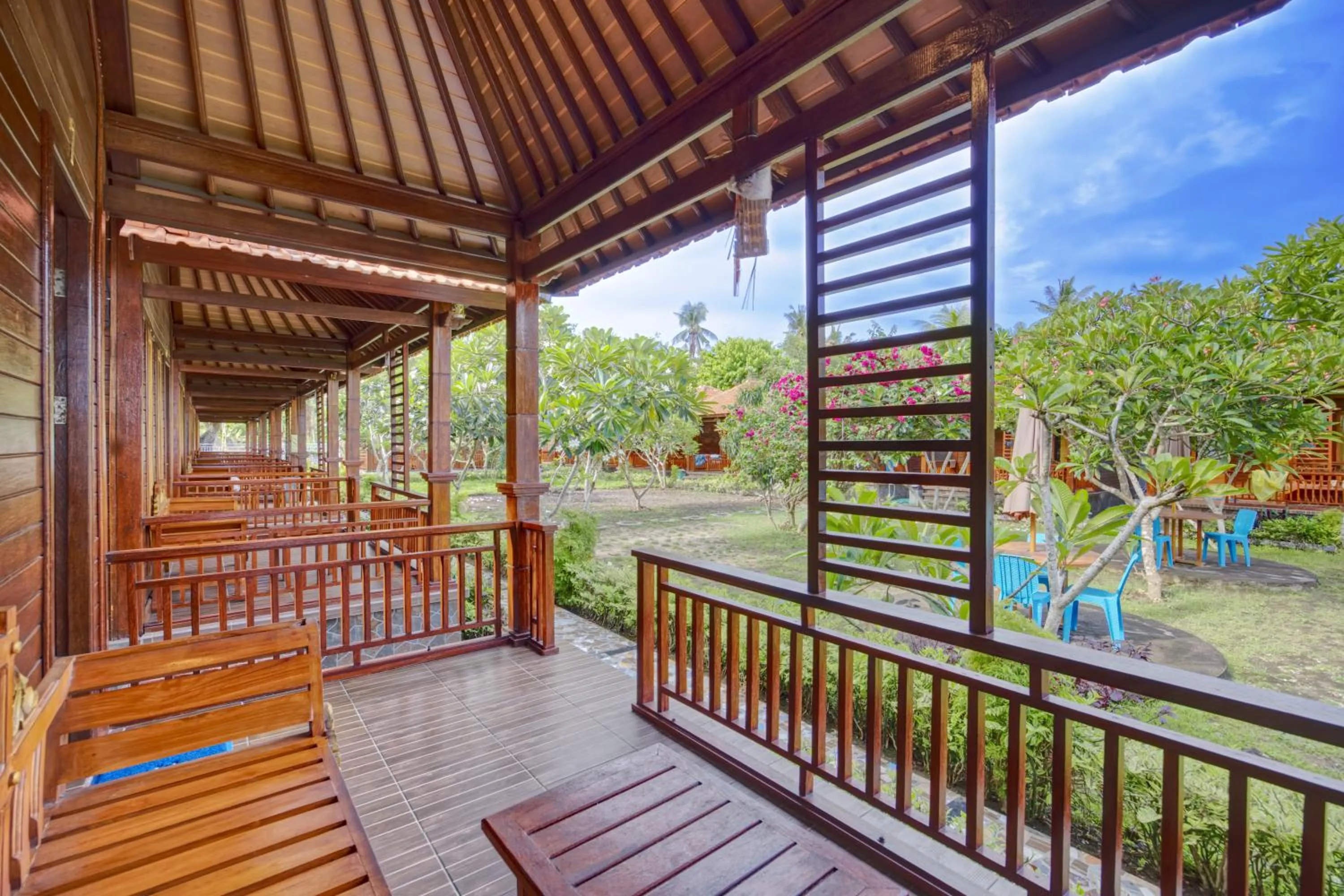 Patio in Putri Nusa Beach