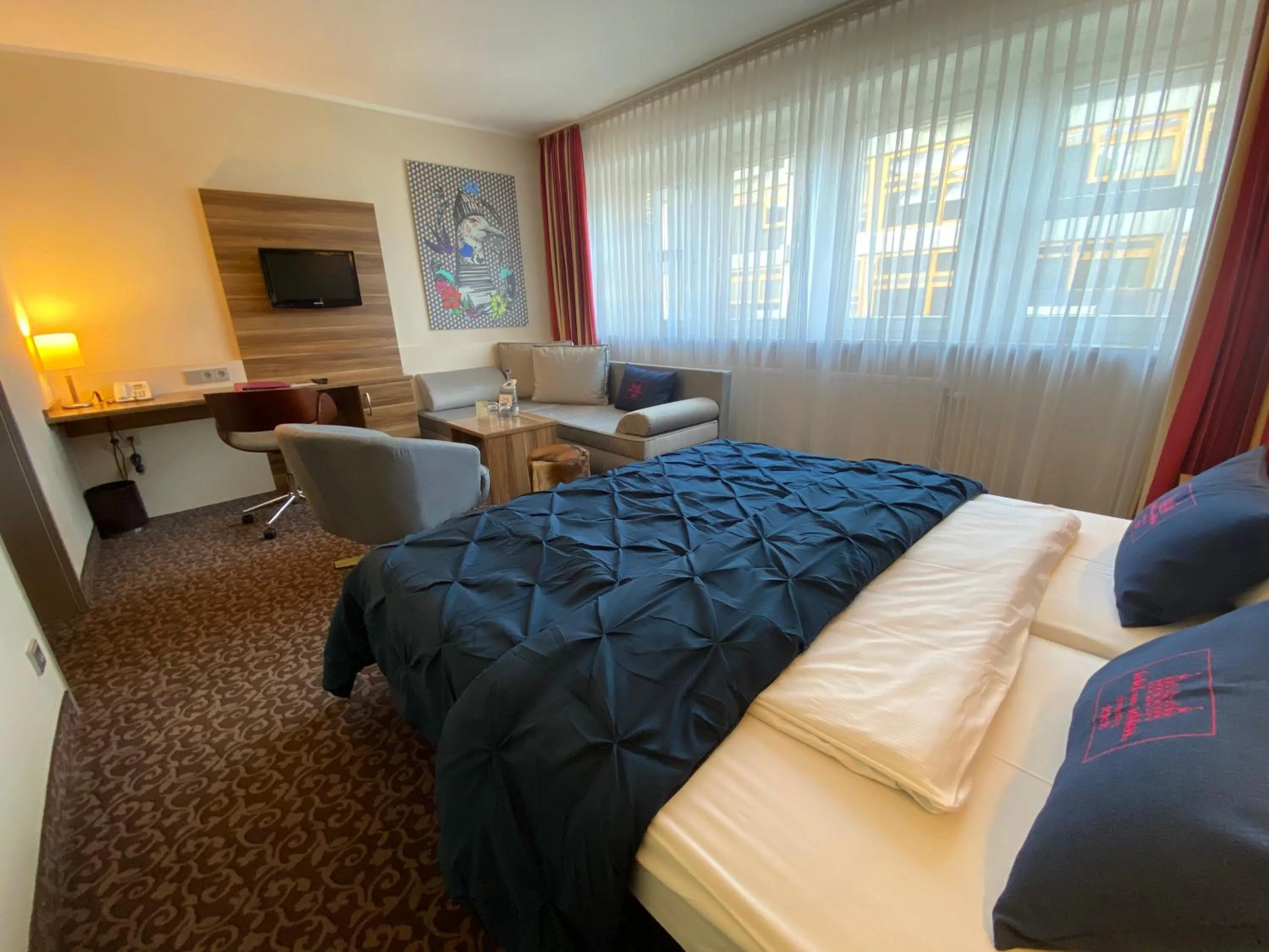 Bed in Hotel Am Schloss Ahrensburg