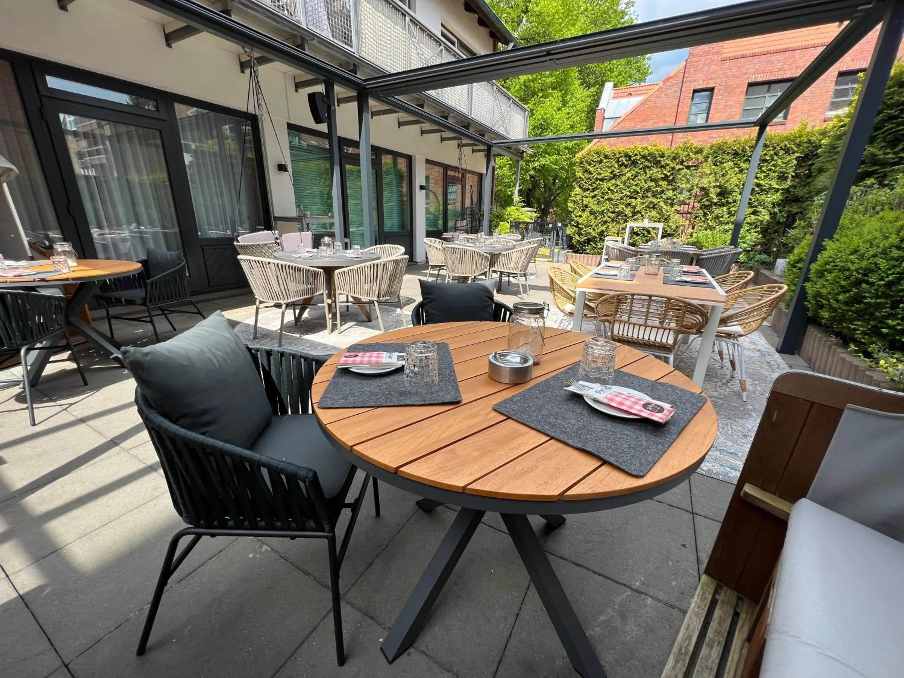Balcony/Terrace in Hotel Am Schloss Ahrensburg