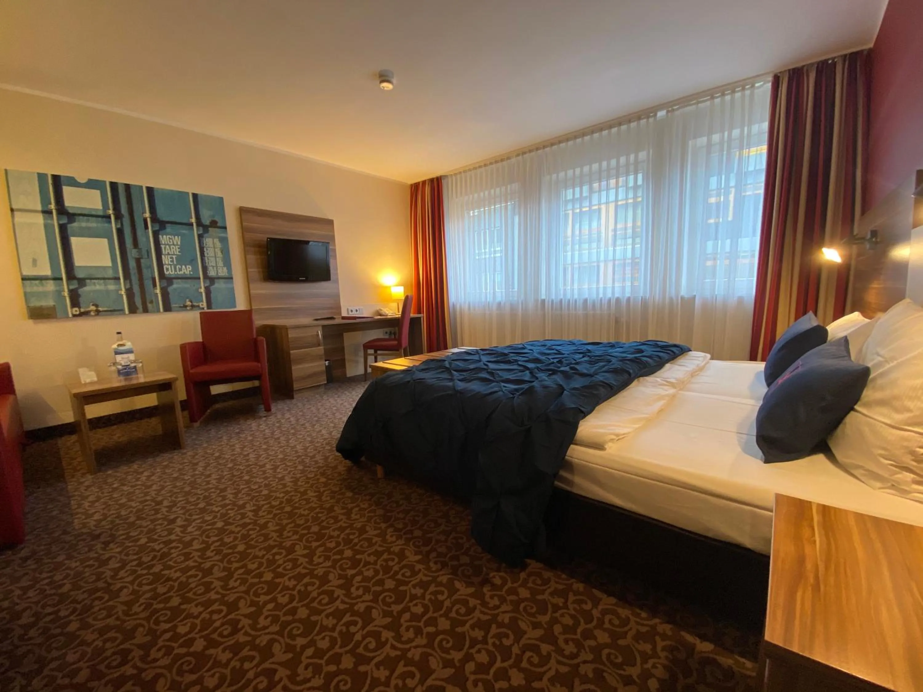 Bed in Hotel Am Schloss Ahrensburg