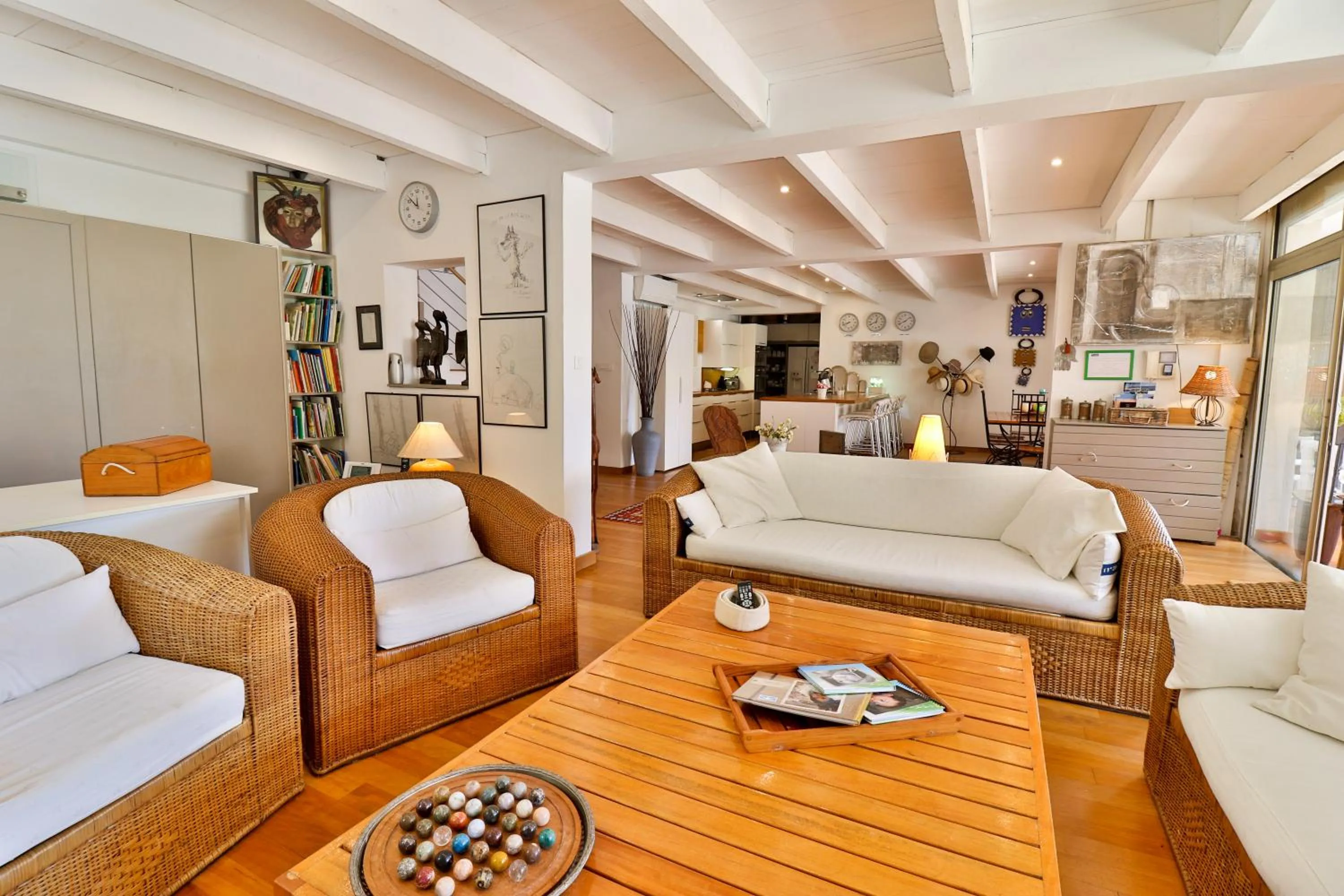 Living room in Les Chambres d'Hôtes du Grand Mornas