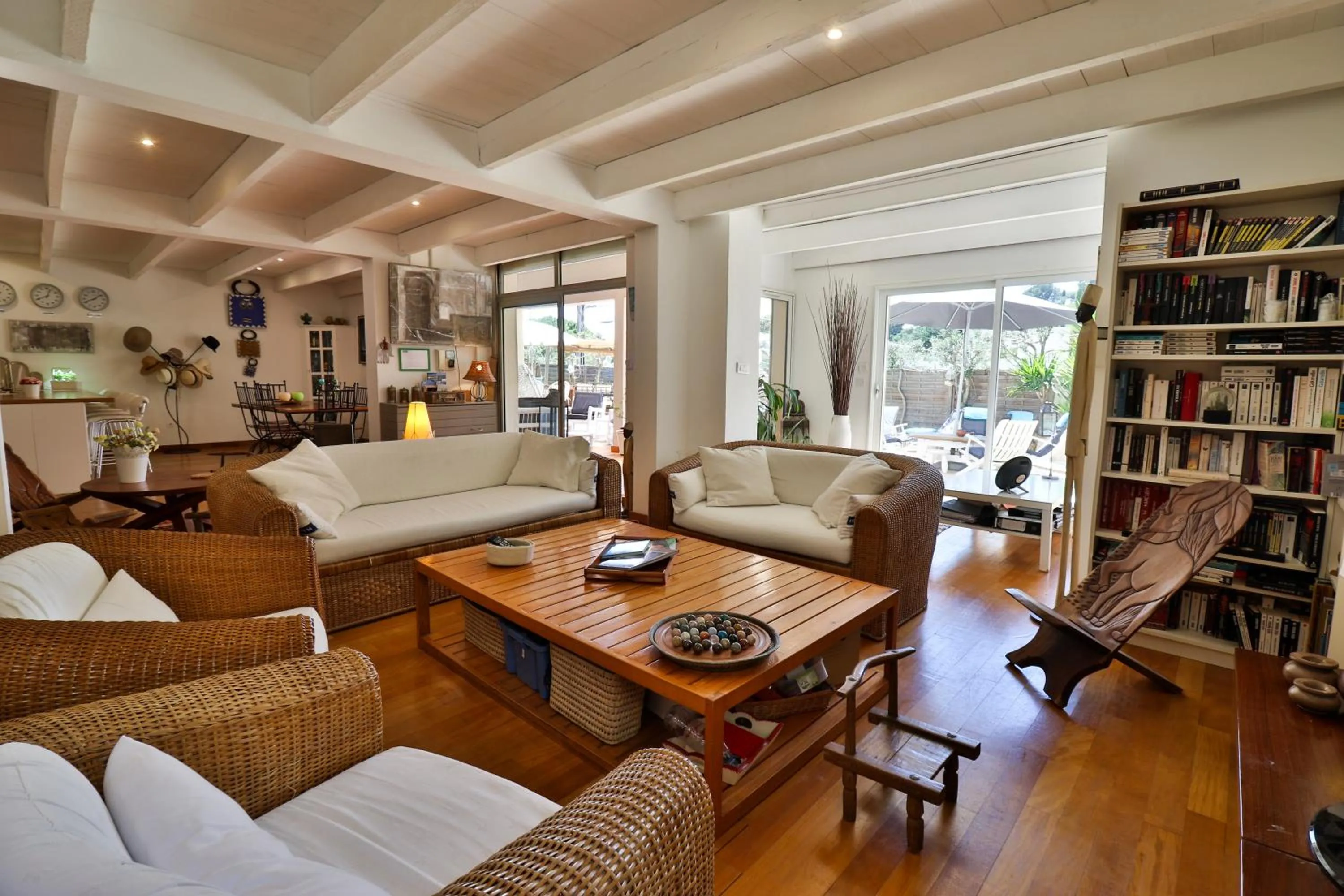 Living room in Les Chambres d'Hôtes du Grand Mornas