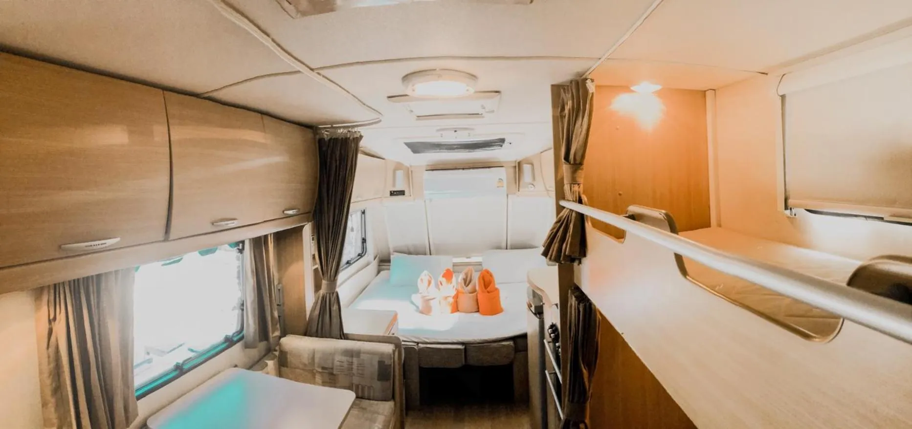 Bed in Beach House Camp