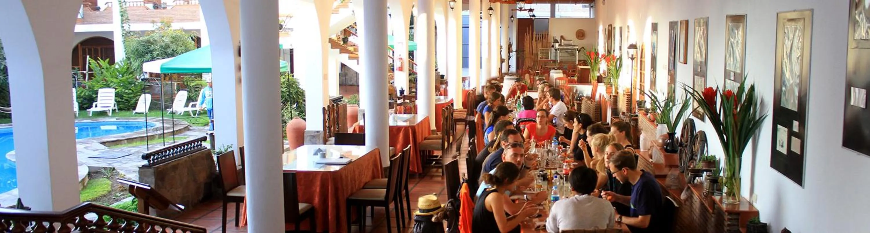 Restaurant/places to eat in Hotel Alegria Nasca