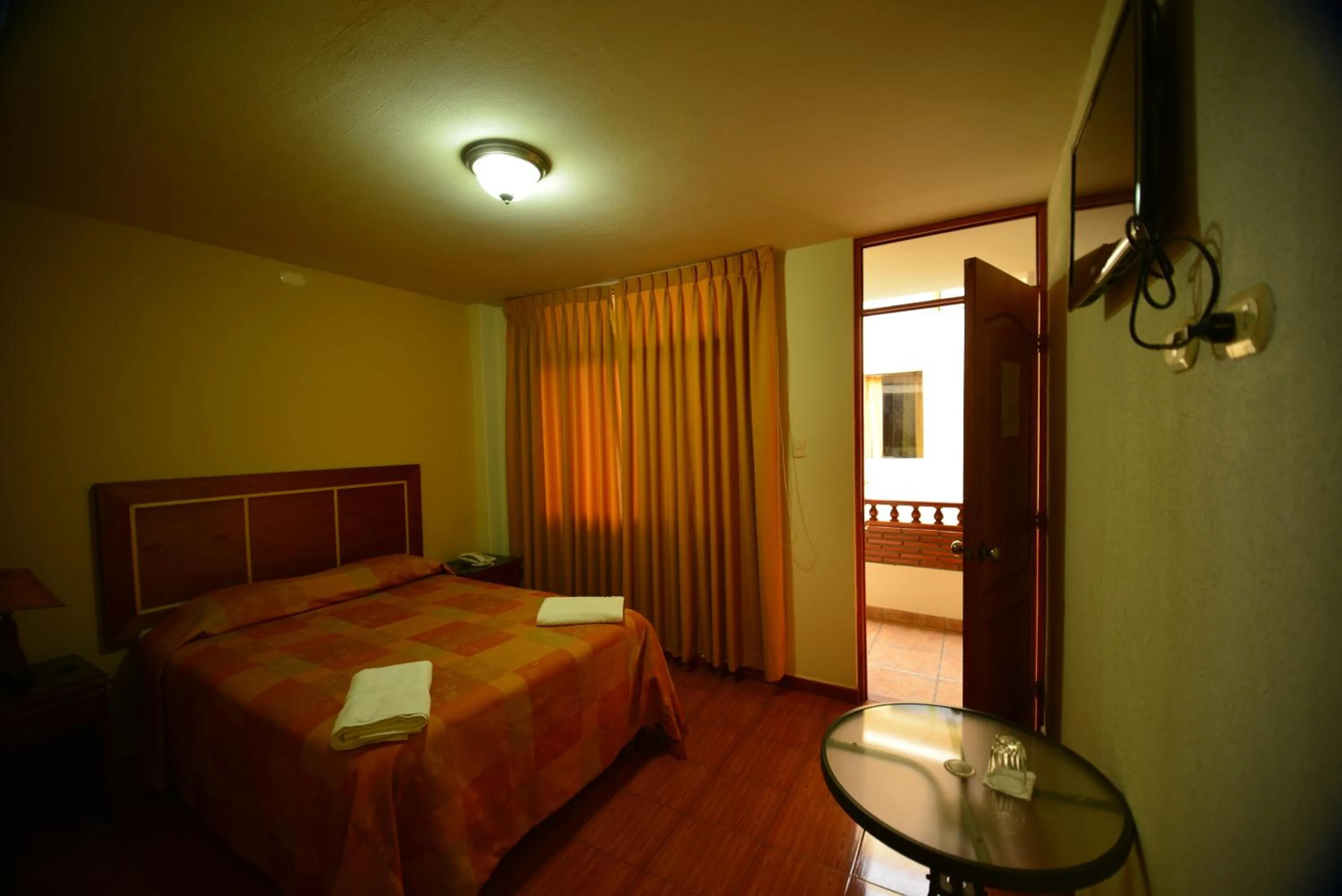 Bed in Hotel Alegria Nasca