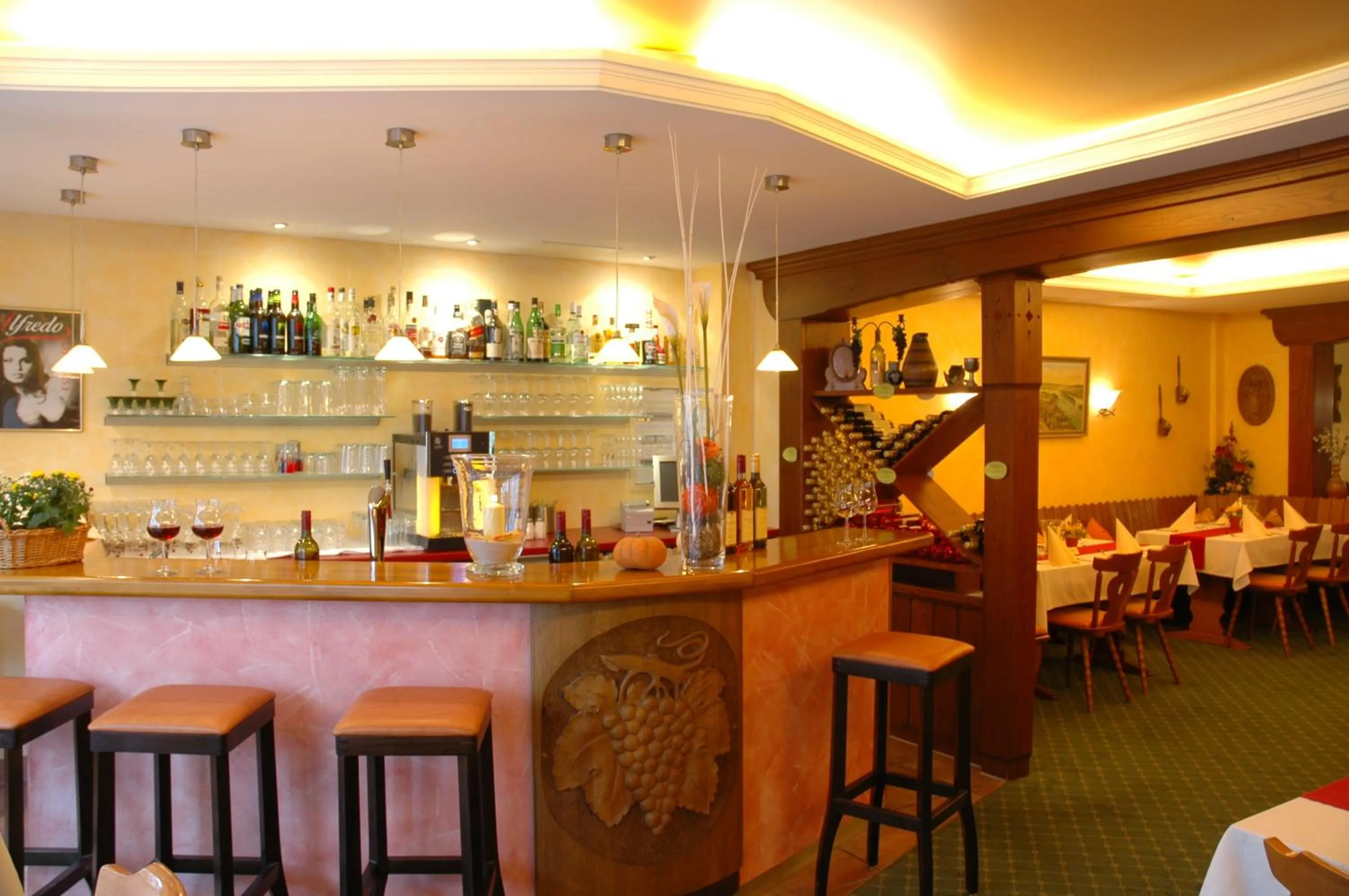 Lounge or bar in Rheinhotel Rüdesheim - Wellness