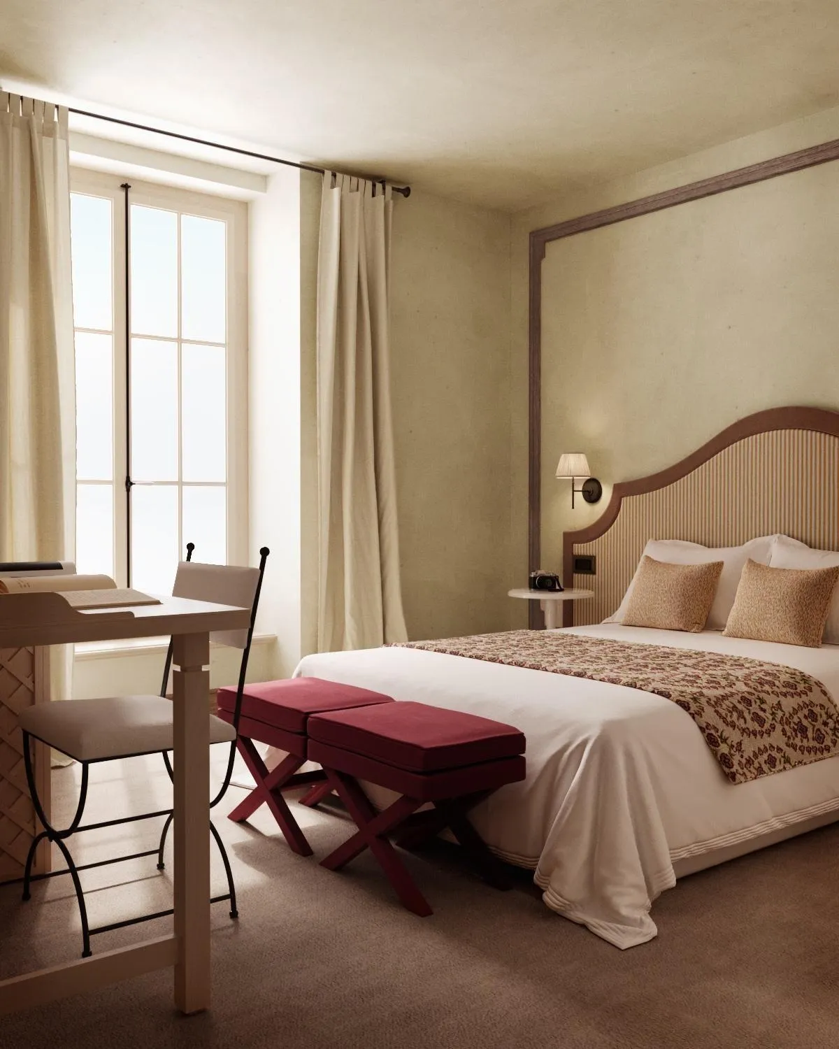 Bedroom, Bed in Hotel Maison Monceau