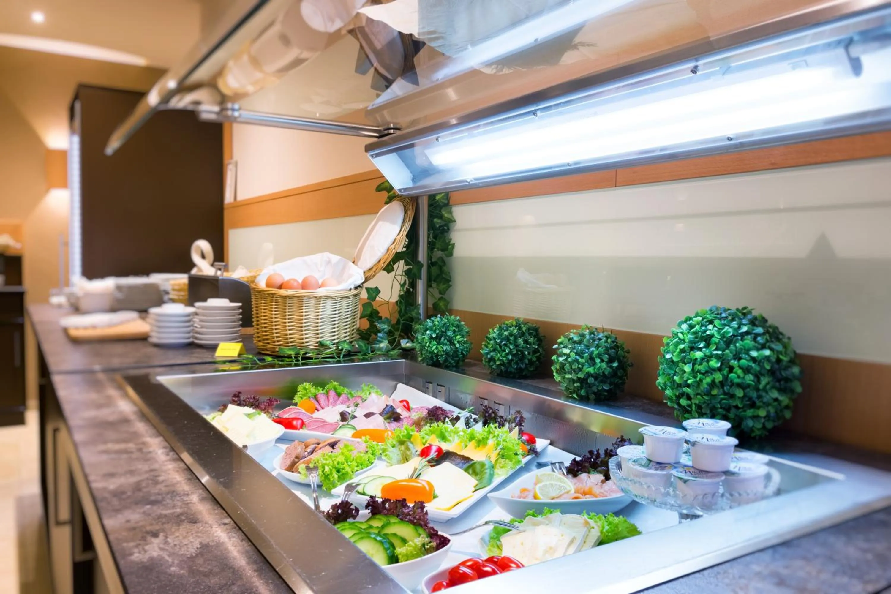 Restaurant/places to eat in AKZENT Hotel Frankenberg